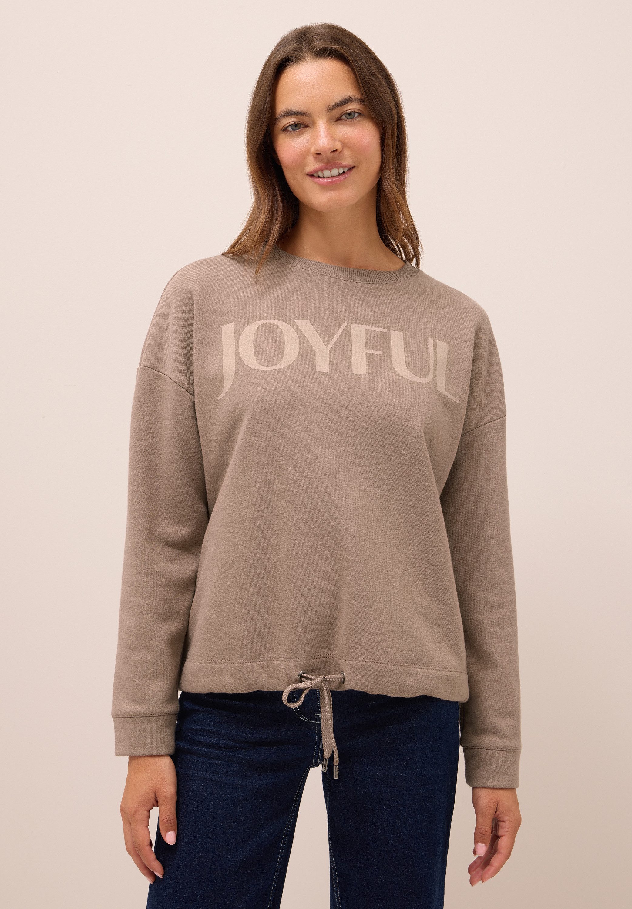 CECIL Sweatshirt im soften Baumwoll-Mix