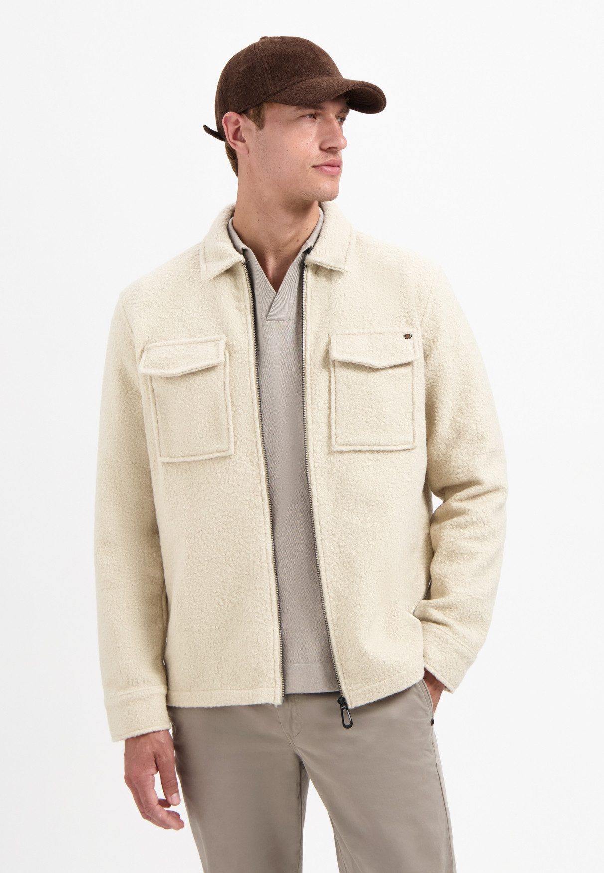 NO EXCESS Langarmhemd No Excess Overshirt günstig online kaufen