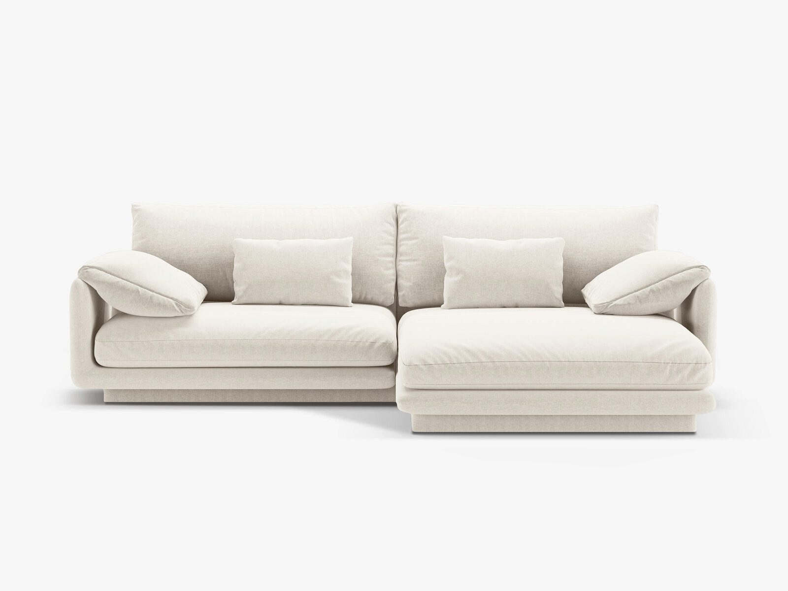 Micadoni Ecksofa Torino, 4-Sitzer, 250 cm breit