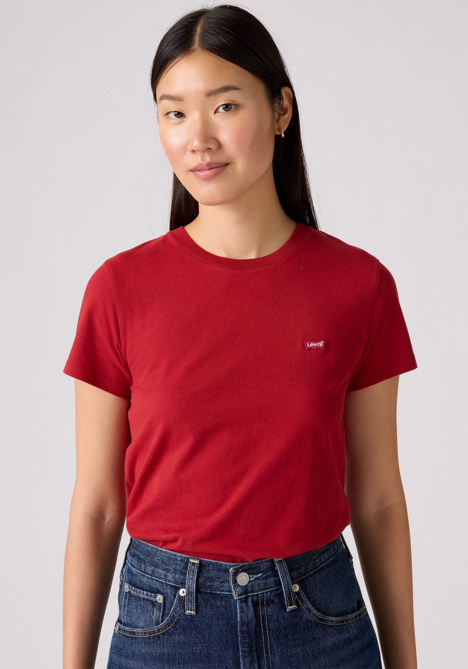 Levi's® T-Shirt TEE Minilogo mit kleiner Logostickerei günstig online kaufen