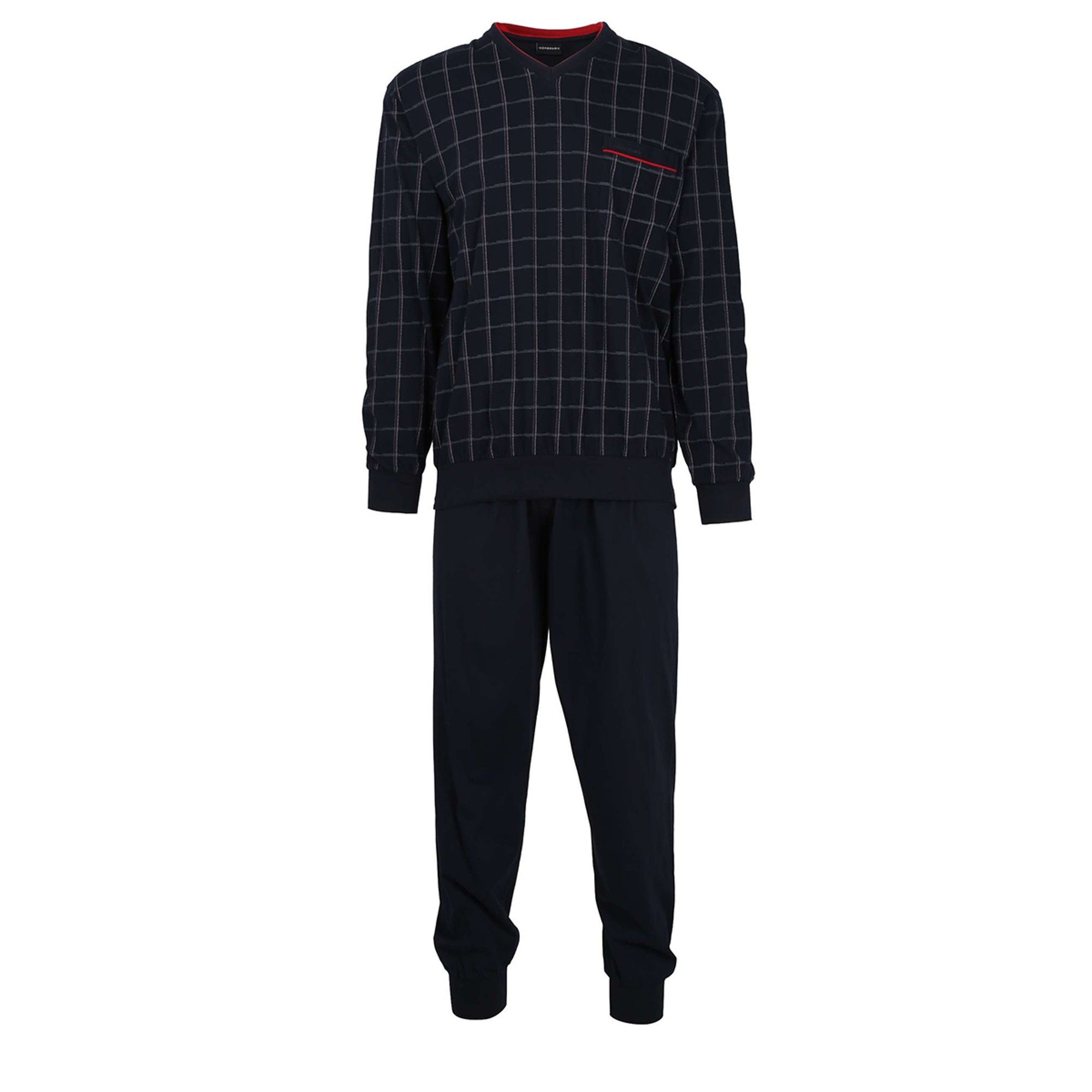 GÖTZBURG Pyjama Herren Pyjama Baumwolle (2 tlg) günstig online kaufen