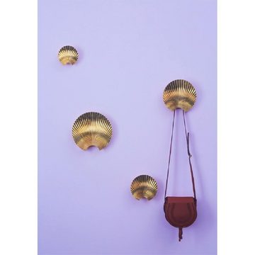 Aytm Badezimmer-Set Wandhaken Concha Gold (19,5cm)