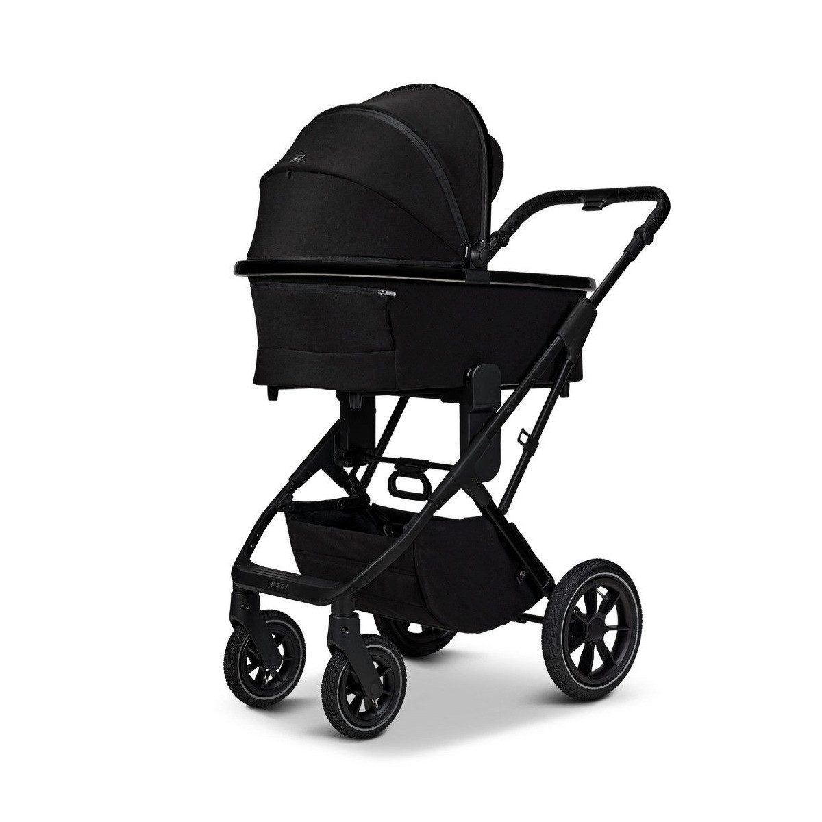 Moon Combi Stroller Moon Piu Onyx Black Collection 25 incl. Adapter