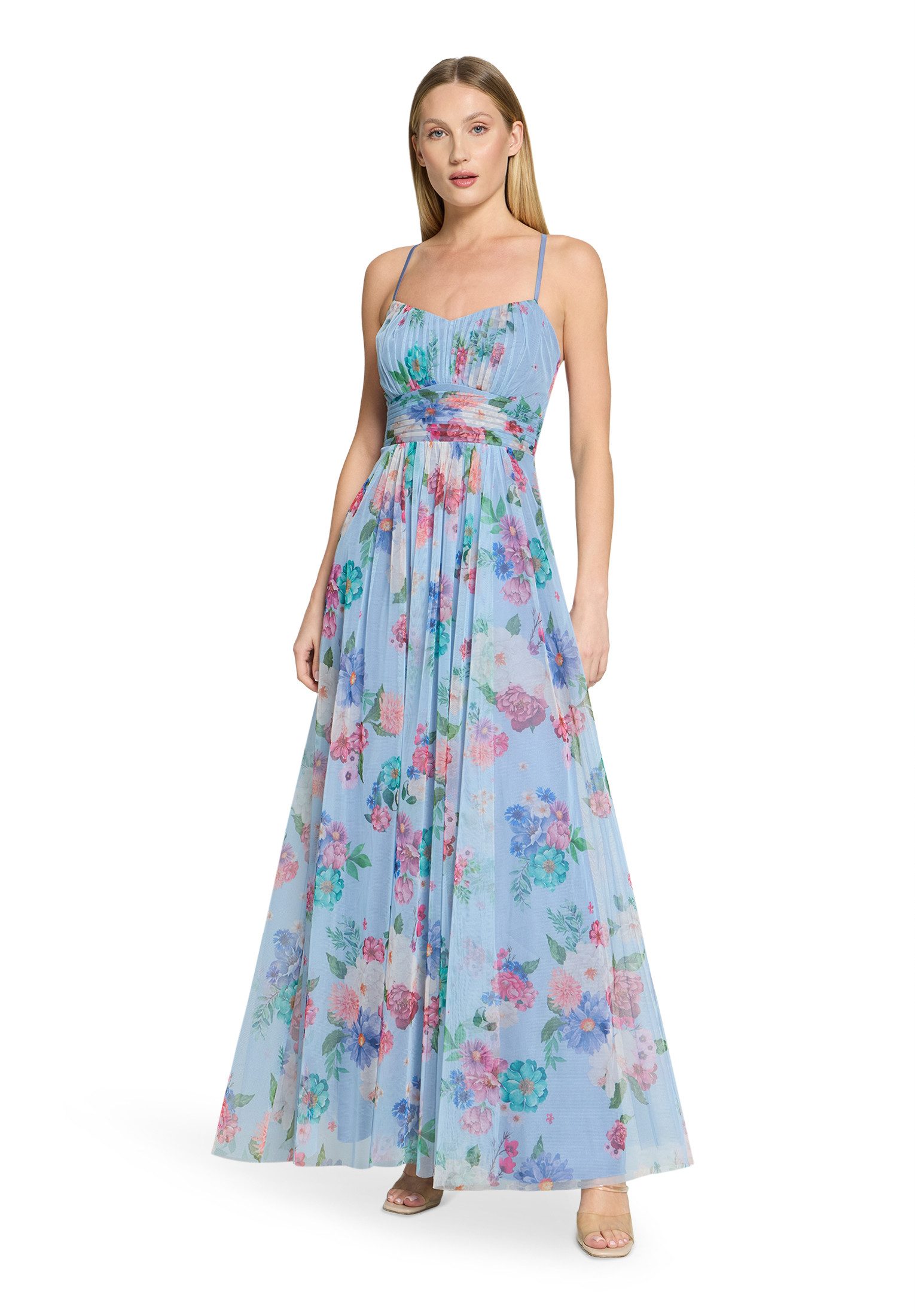 Vera Mont Abendkleid Damen mit Blumenprint