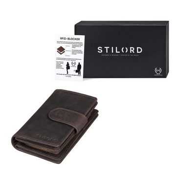 STILORD Geldbörse "Tilda" Damen Portemonnaie Leder RFID