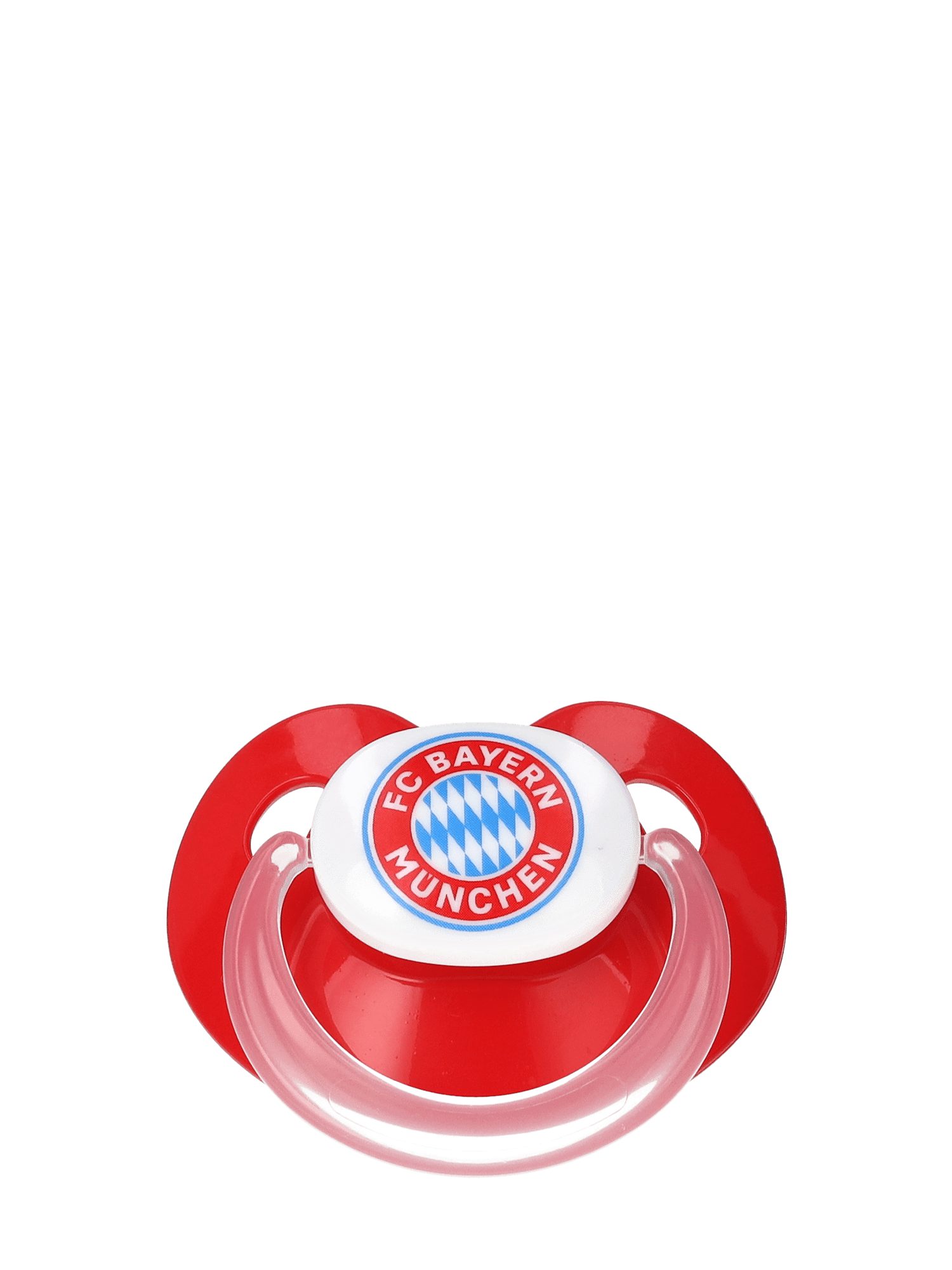FC Bayern München Schnuller FC Bayern München I Schnuller Logo 0-6 Monate 2er-Set, Baby Rot