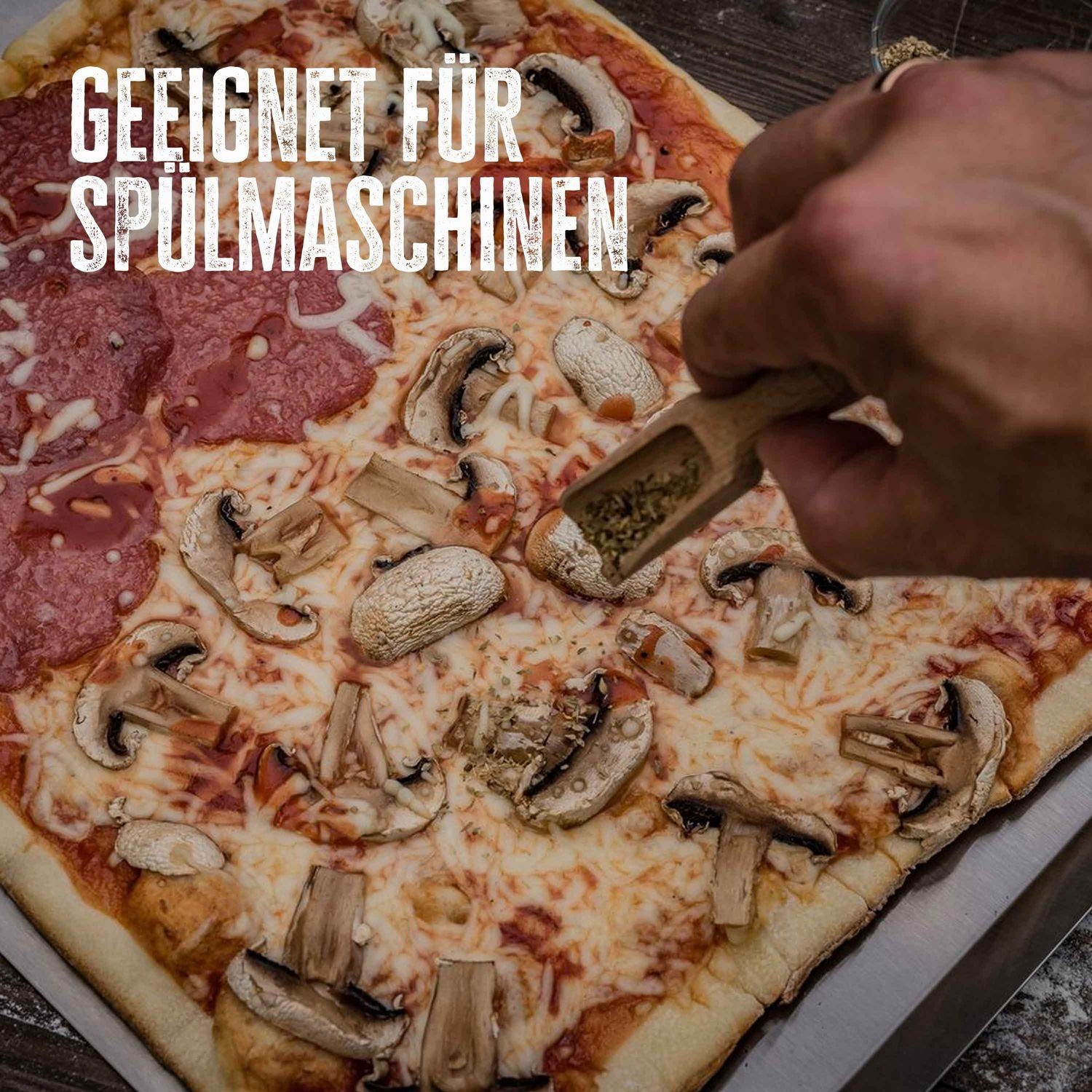 eckig, cm cm Grillfürst Edelstahl, x Aromaplanke Grillfürst Pizzablech 30 40