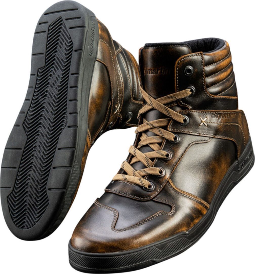 Stylmartin Iron Bronze wasserdichte Motorrad Schuhe Motorradstiefel wasserdicht