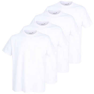 GÖTZBURG T-Shirt California (4-tlg) mit Rundhals-Ausschnitt, Premium-Qualität