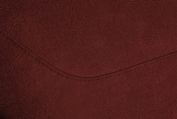 KAWOLA Big-Sofa DAVITO, Longchair Leder oder Lederimitat im Vintagelook, versch. Farben