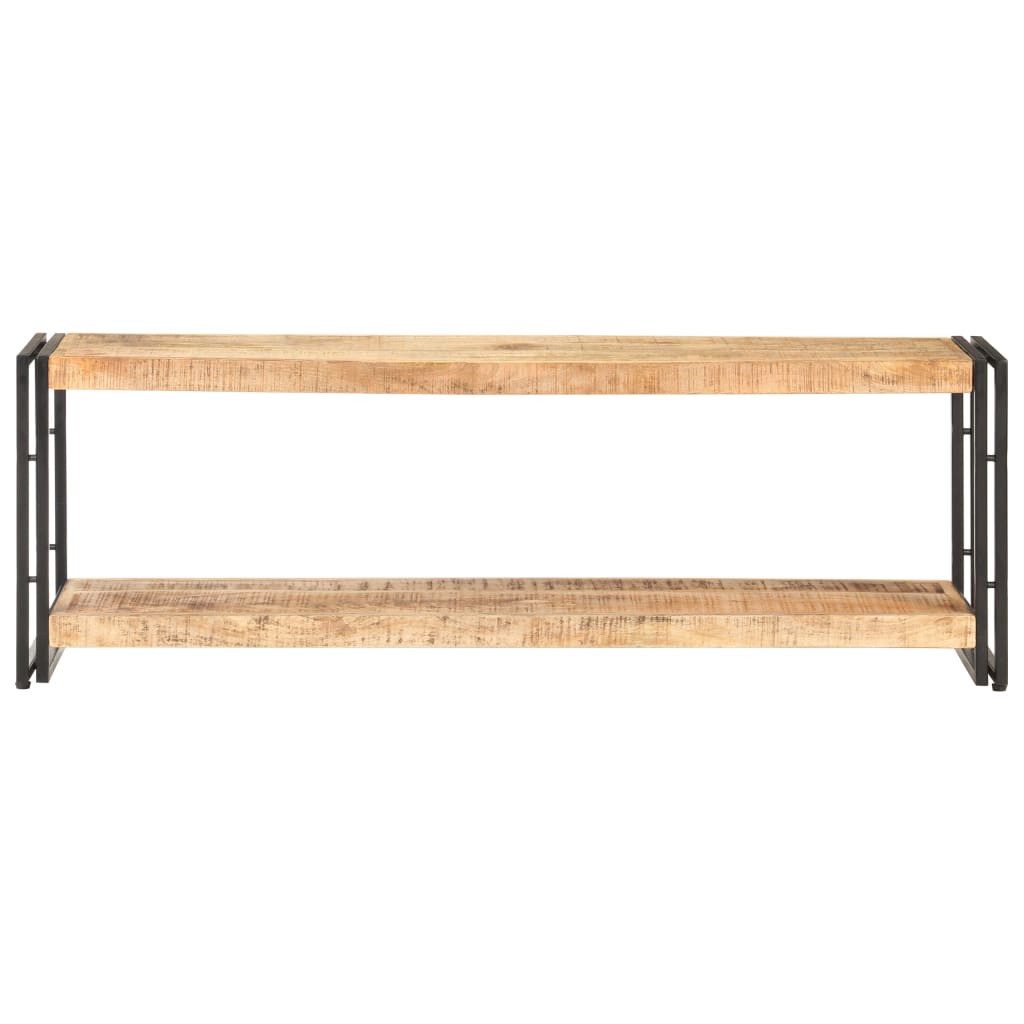 Tv-schrank 120x30x40 Cm Raues Mangoholz günstig online kaufen