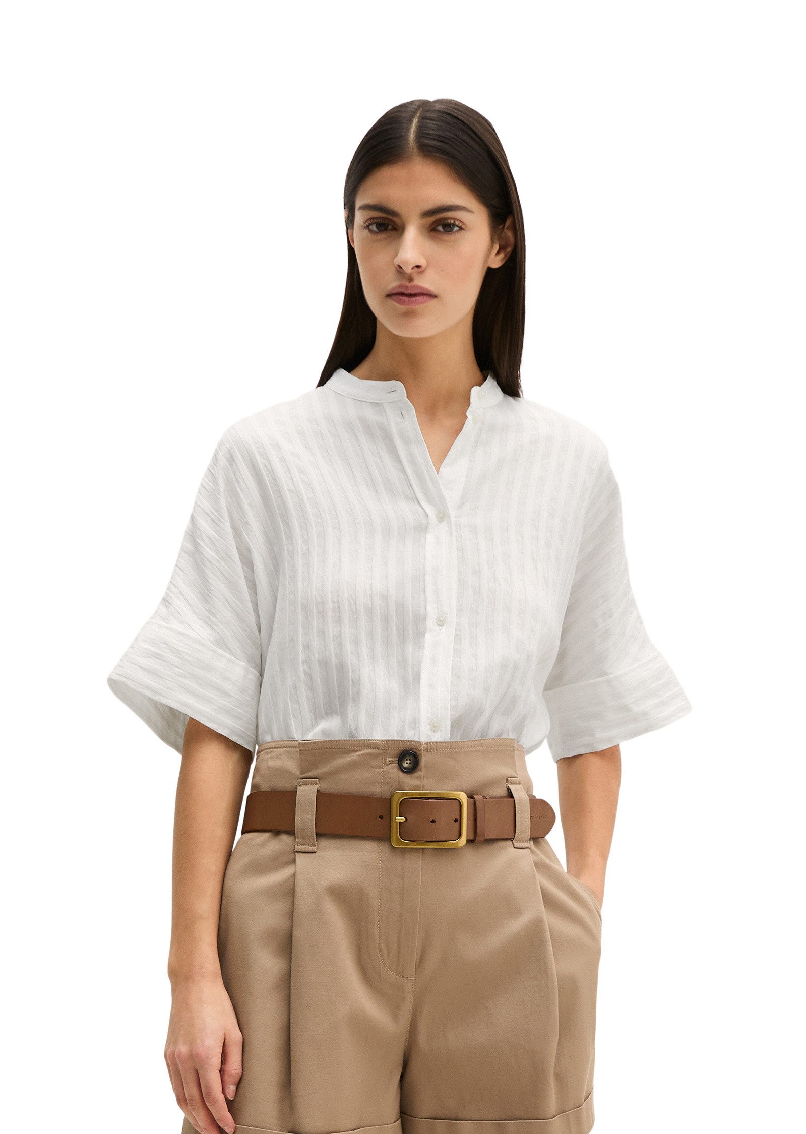 Marc O'Polo Kurzarmbluse aus TENCEL™ Modal