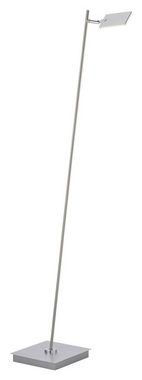 Paul Neuhaus LED Stehlampe PURE MIRA, 1-flammig, H 131 cm, Weiß, Aluminium, Anpassung der Farbtemperatur, Dimmfunktion, Memory-Funktion, LED fest integriert, Extra-Warmweiß, Neutralweiß, Kunststoff, mit Fernbedienung