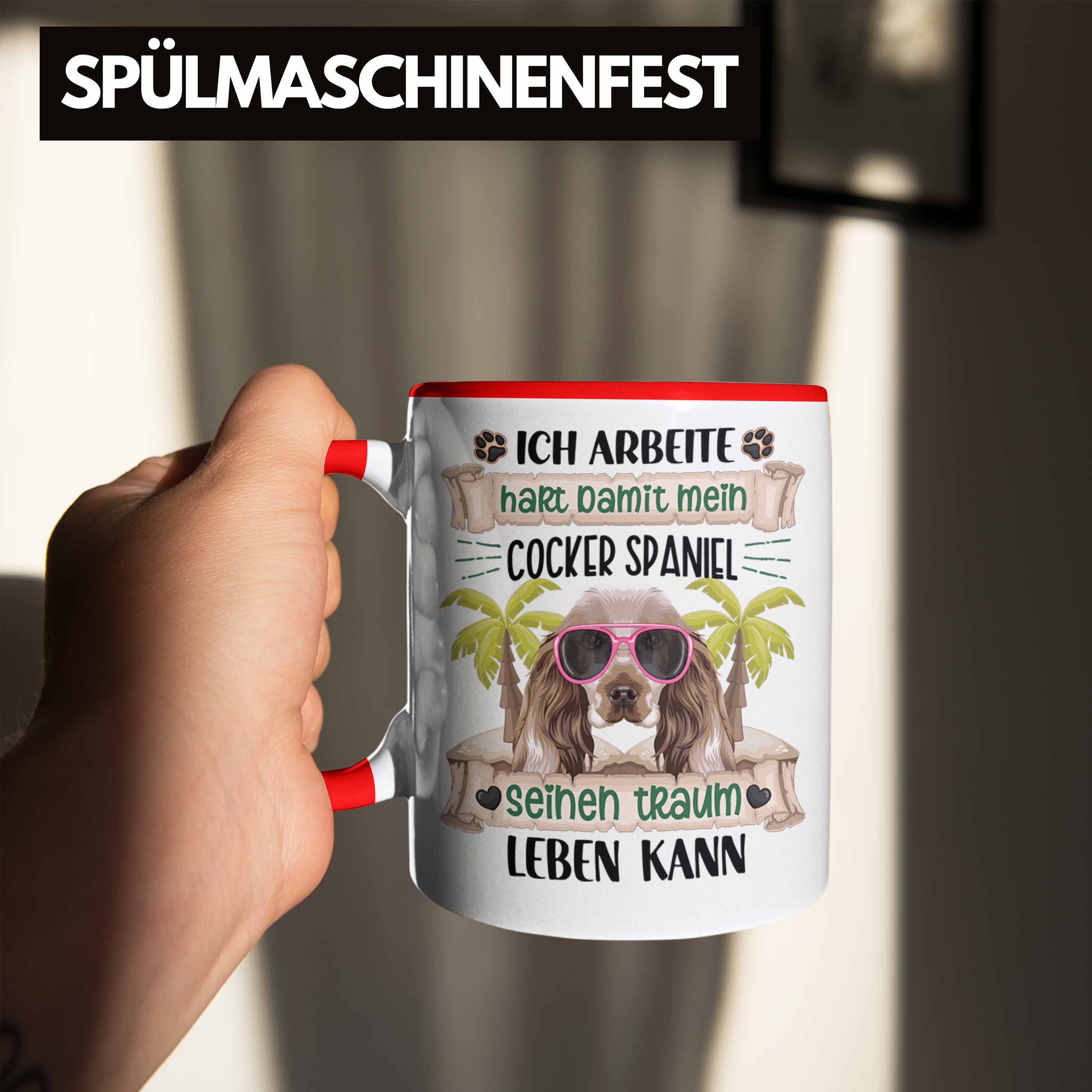 Besitzer Lustiger Geschenkidee Cocker Rot Geschenk Tasse Spaniel Trendation Ic Spruch Tasse