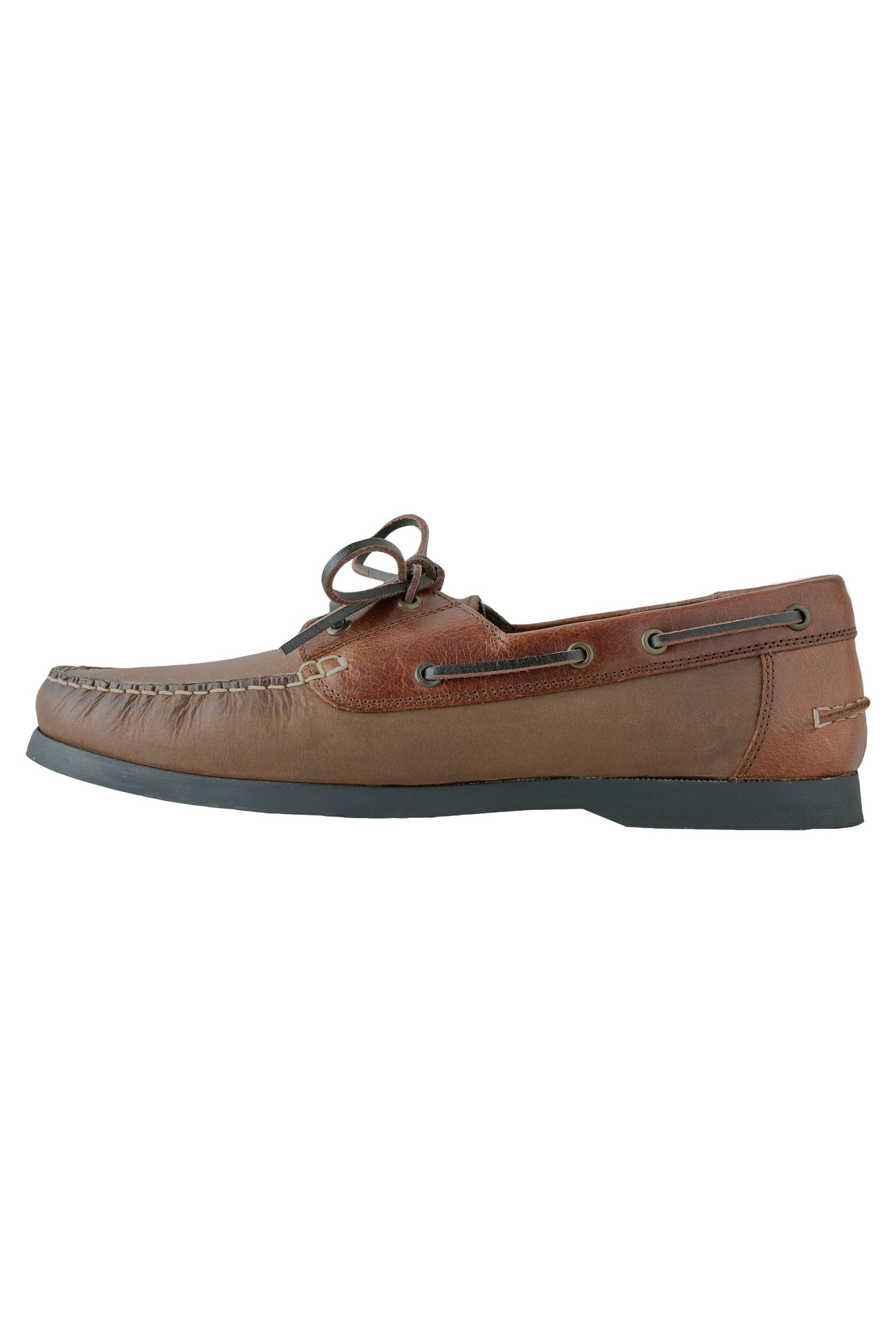 Next Schnürschuh aus Leder Segelschuh (1-tlg)