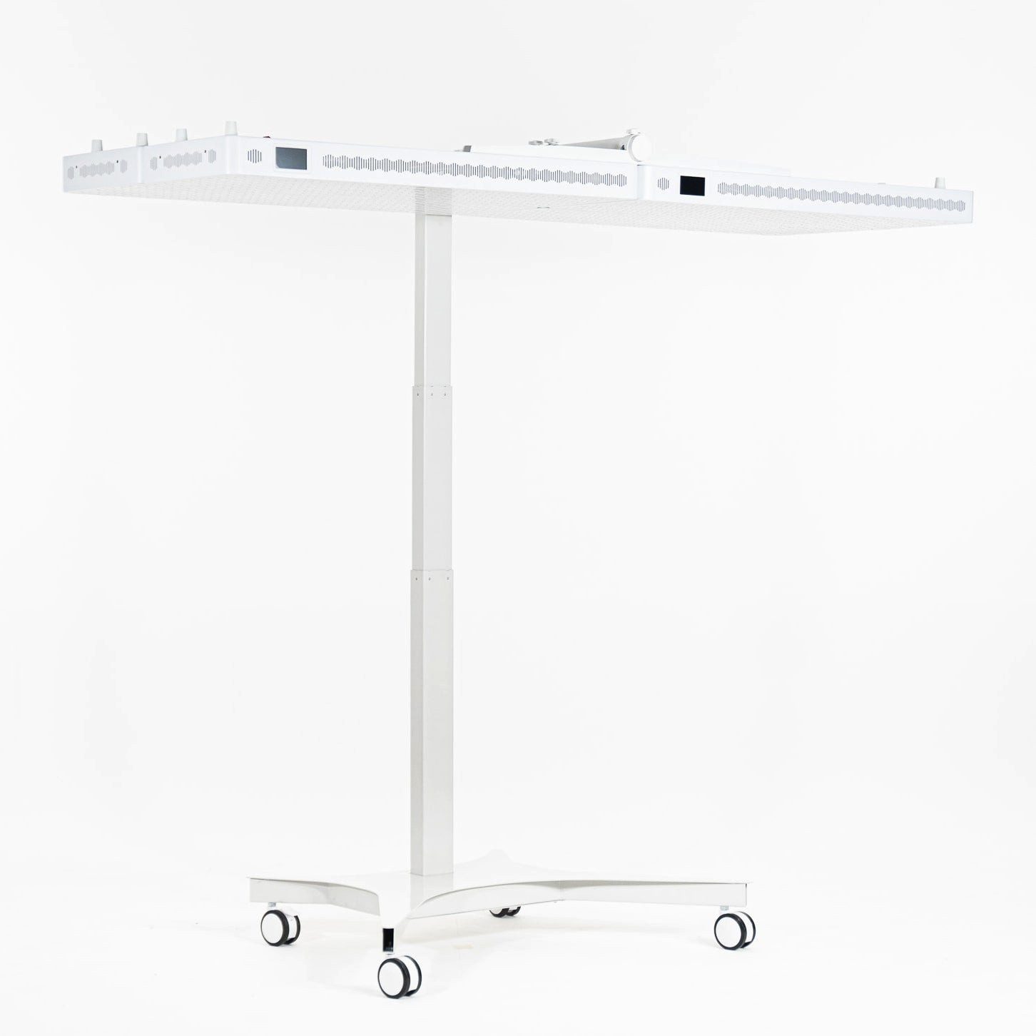 heilys® Halterungszubehör heilys® Dual Stand Motorised, (bis 81 Zoll, Rotlichtpanels, höhenverstellbar, entwickelt & getestet in Deutschland)