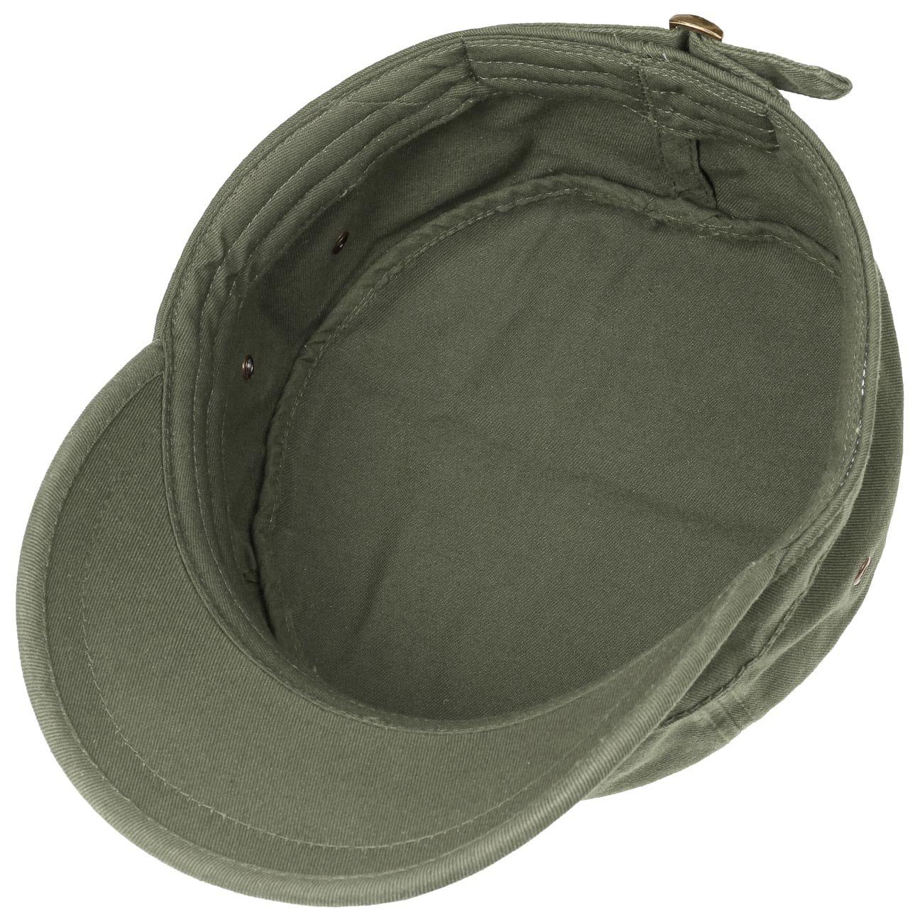 Atlantis Army Cap (1-St) oliv Metallschnalle Armycap