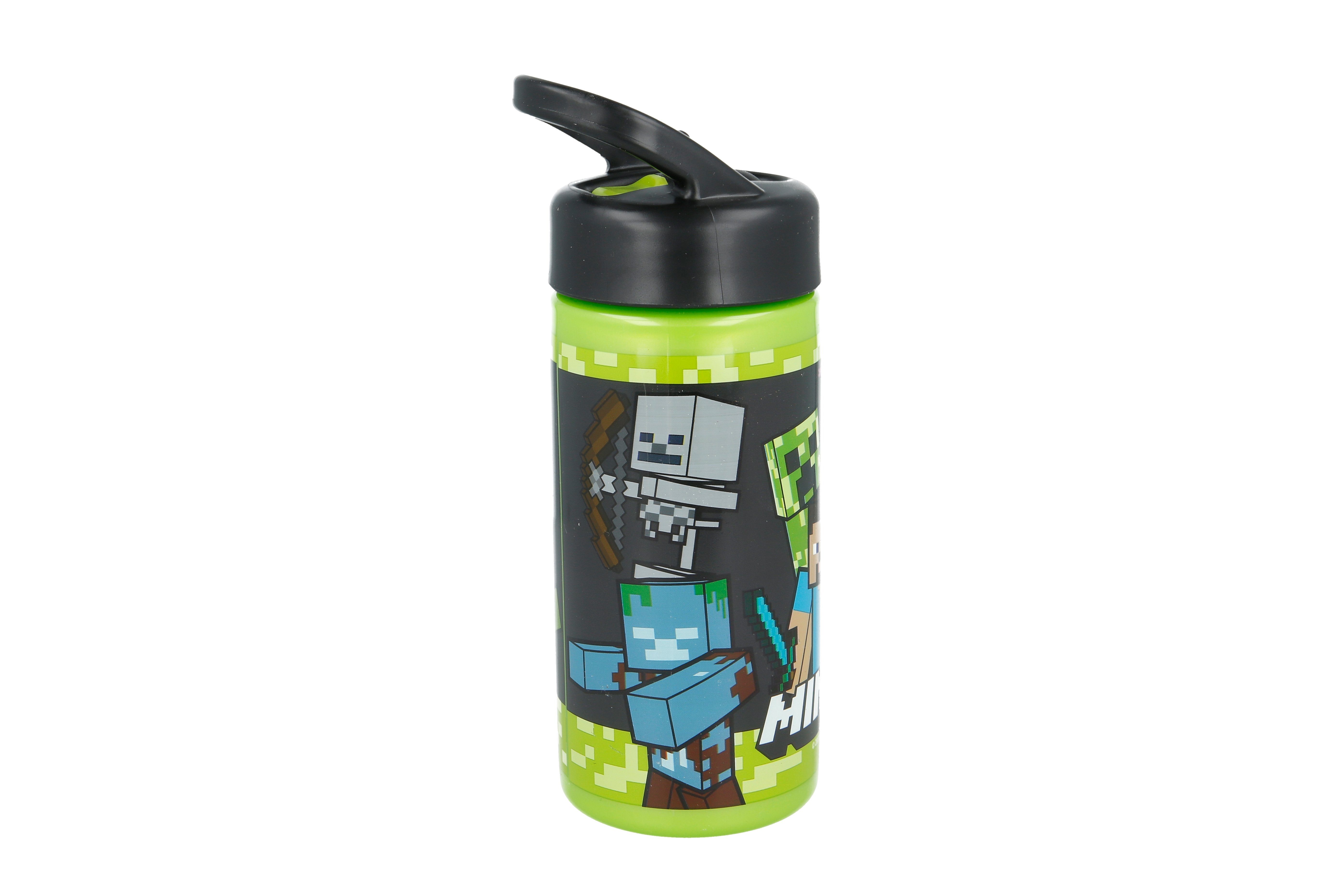 Borraccia Minecraft Per Bambini - 540 Ml, Tritan, Senza BPA, Con Cannuccia - Foto 12
