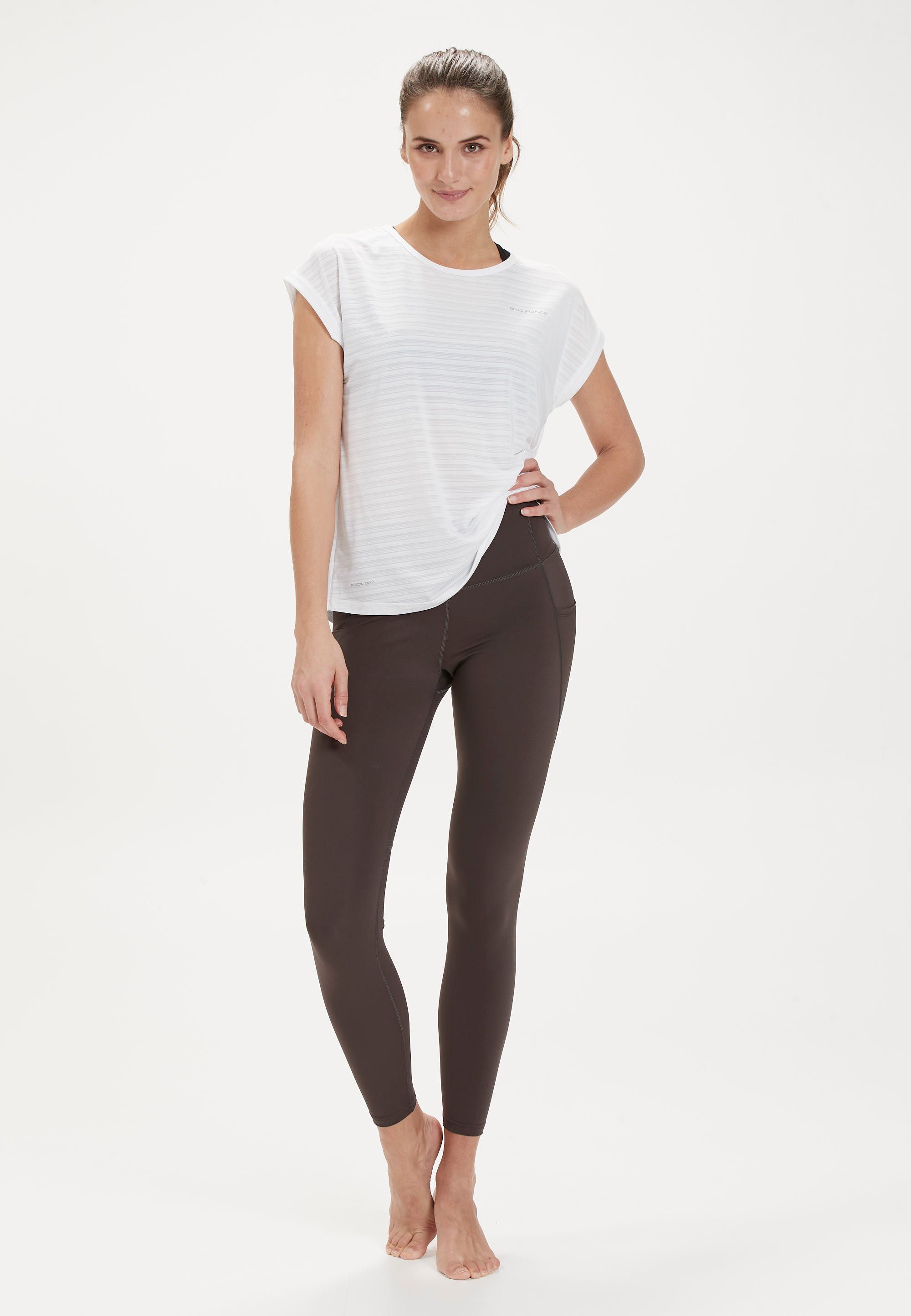 ENDURANCE Funktionstights TATHER W Tights Pocket mit mittlerer Kompression