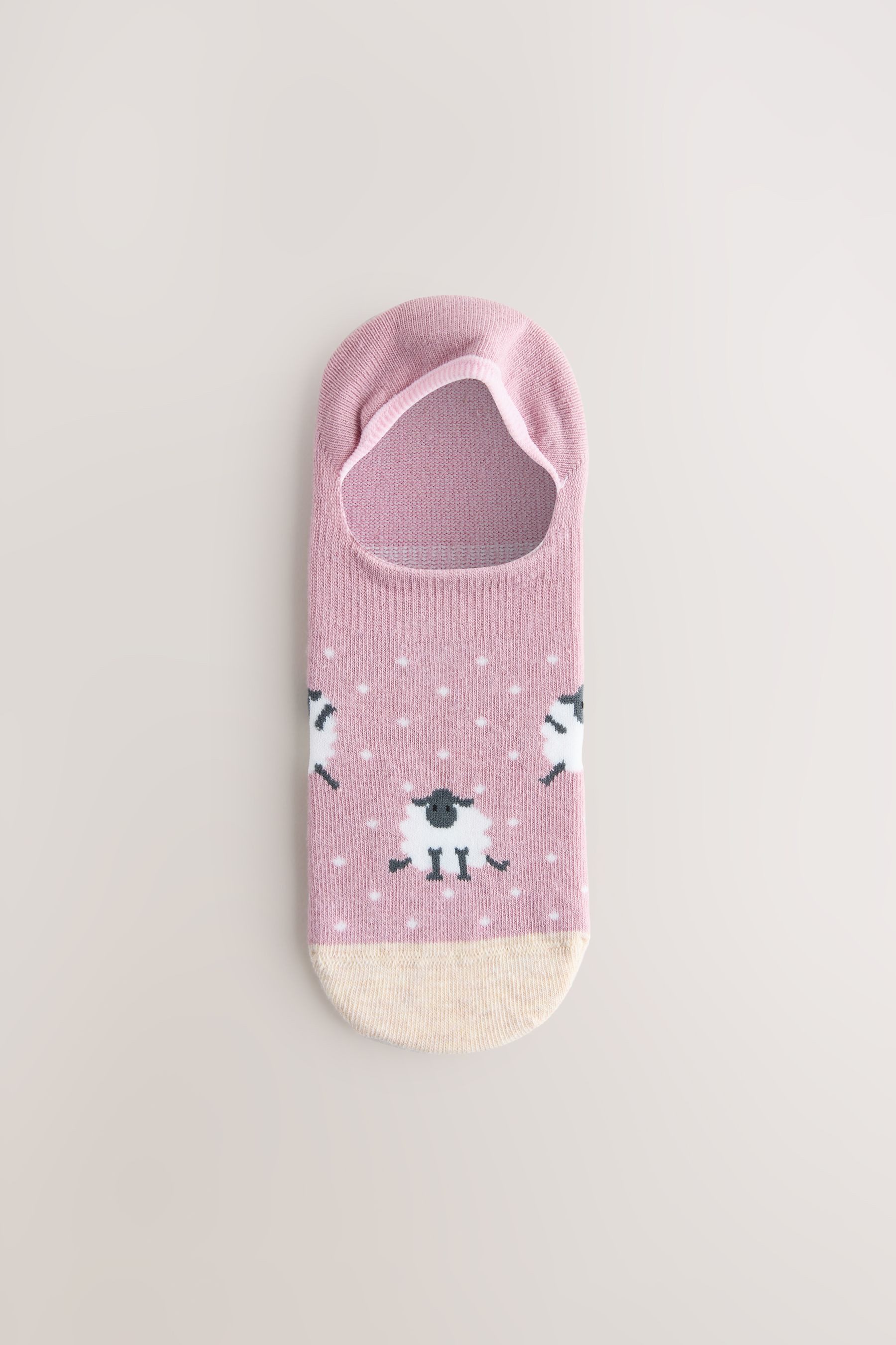 Next Basicsocken 4 x unsichtbare Sneakersocken (1-Paar)