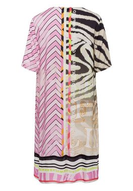 TUZZI Sommerkleid mit Tunika-Ausschnitt und Alloverprint
