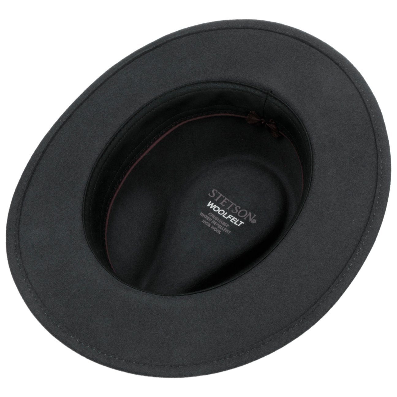 Stetson Filzhut (1-St) Wollfilzhut mit Ripsband