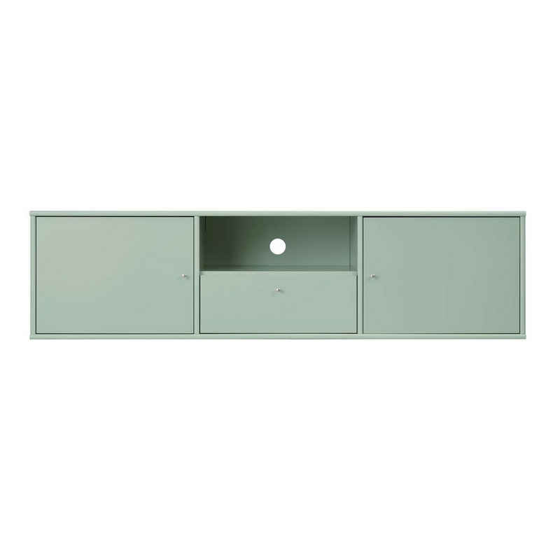 Hammel Furniture TV-Board Mistral Fernsehschrank, Medienmöbel, Hängend, Türen mit Akustikstoff, Schublade, Lowboard, B: 161,5 cm