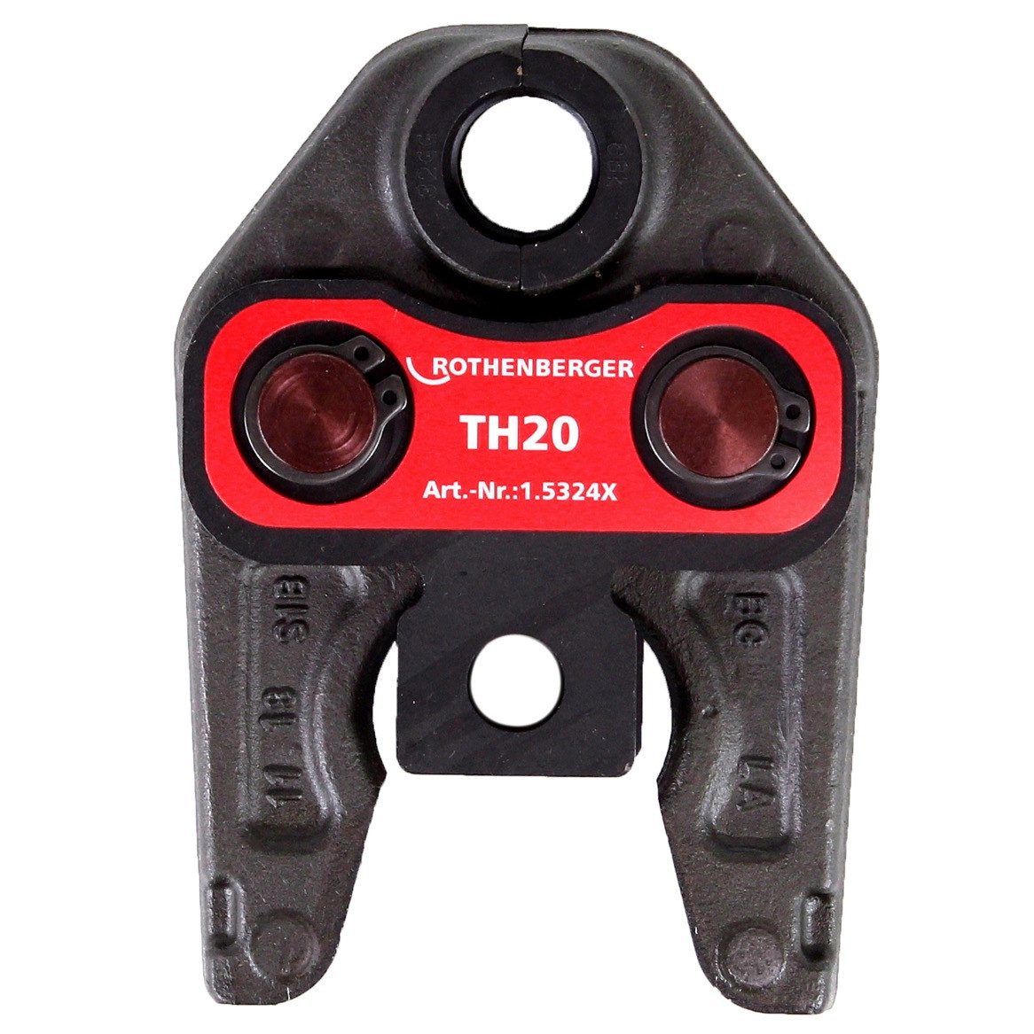Rothenberger Werkstattpresse Pressbacke Presszange Standard TH20 (015324X) für ROMAX 4000 / Akku