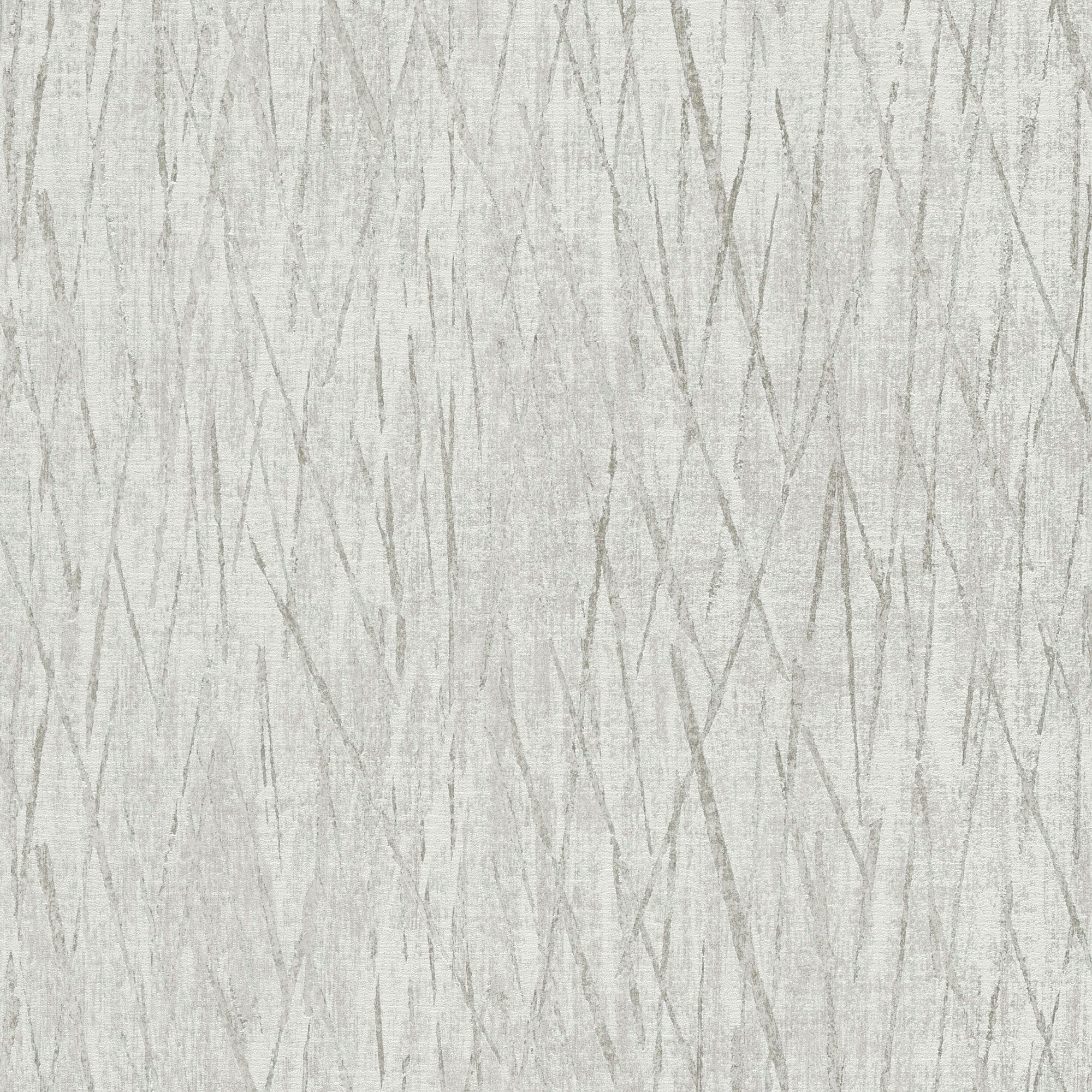 Bricoflor Graue Tapete Im Boho Chic Vlies Mustertapete Im Used Look In Hell günstig online kaufen