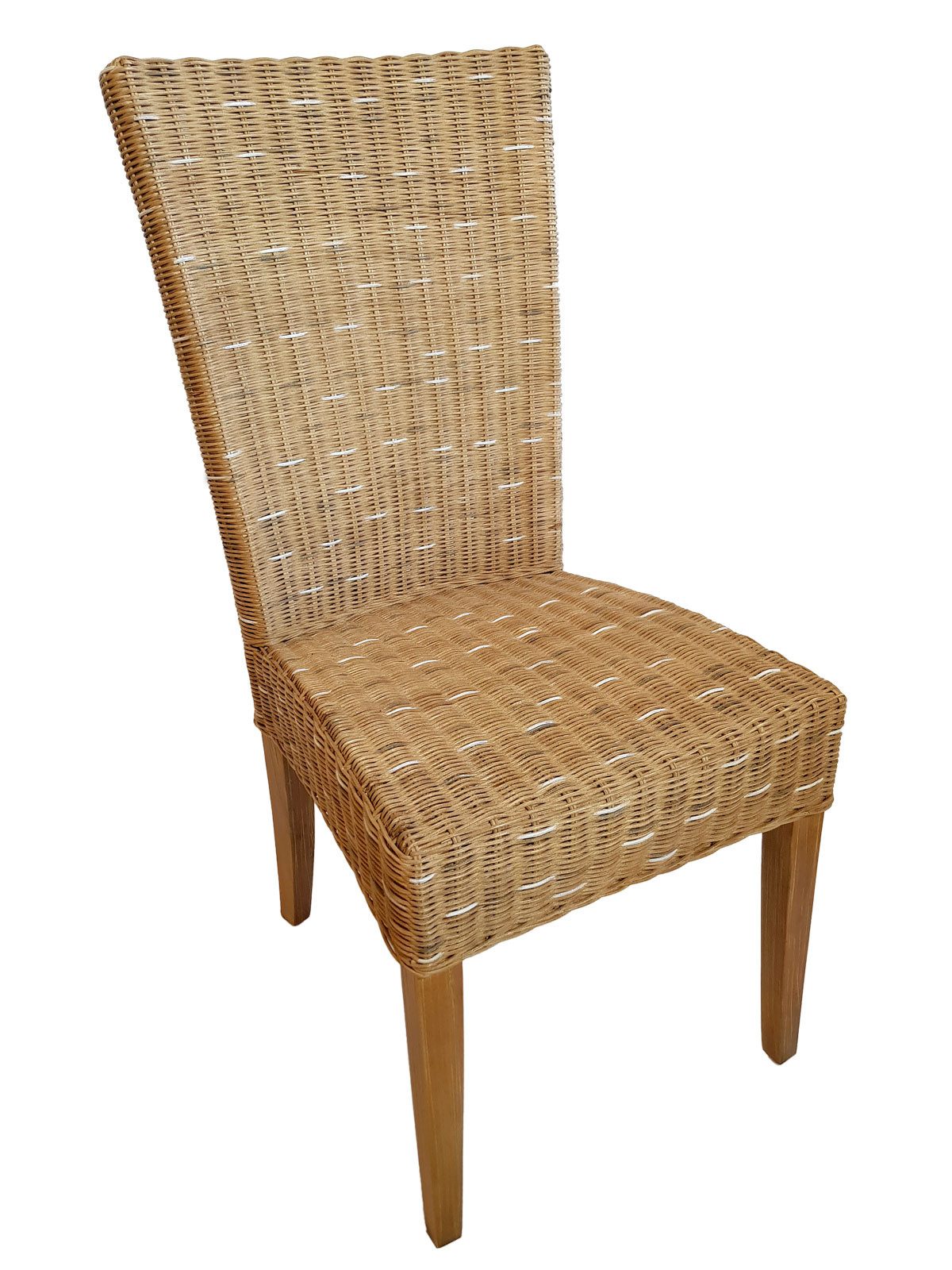 Amagohome Rattanstuhl Esszimmer Stühle 2 Stück günstig online kaufen