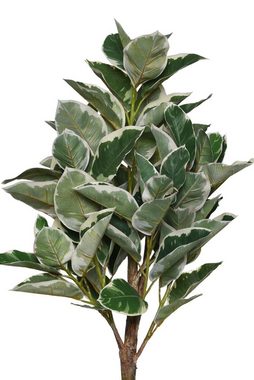 Kunstpflanze Kunstpflanze Kunstbaum Gummibaum im Topf FICUS - 20x90 cm, VIVANNO, Höhe 90 cm