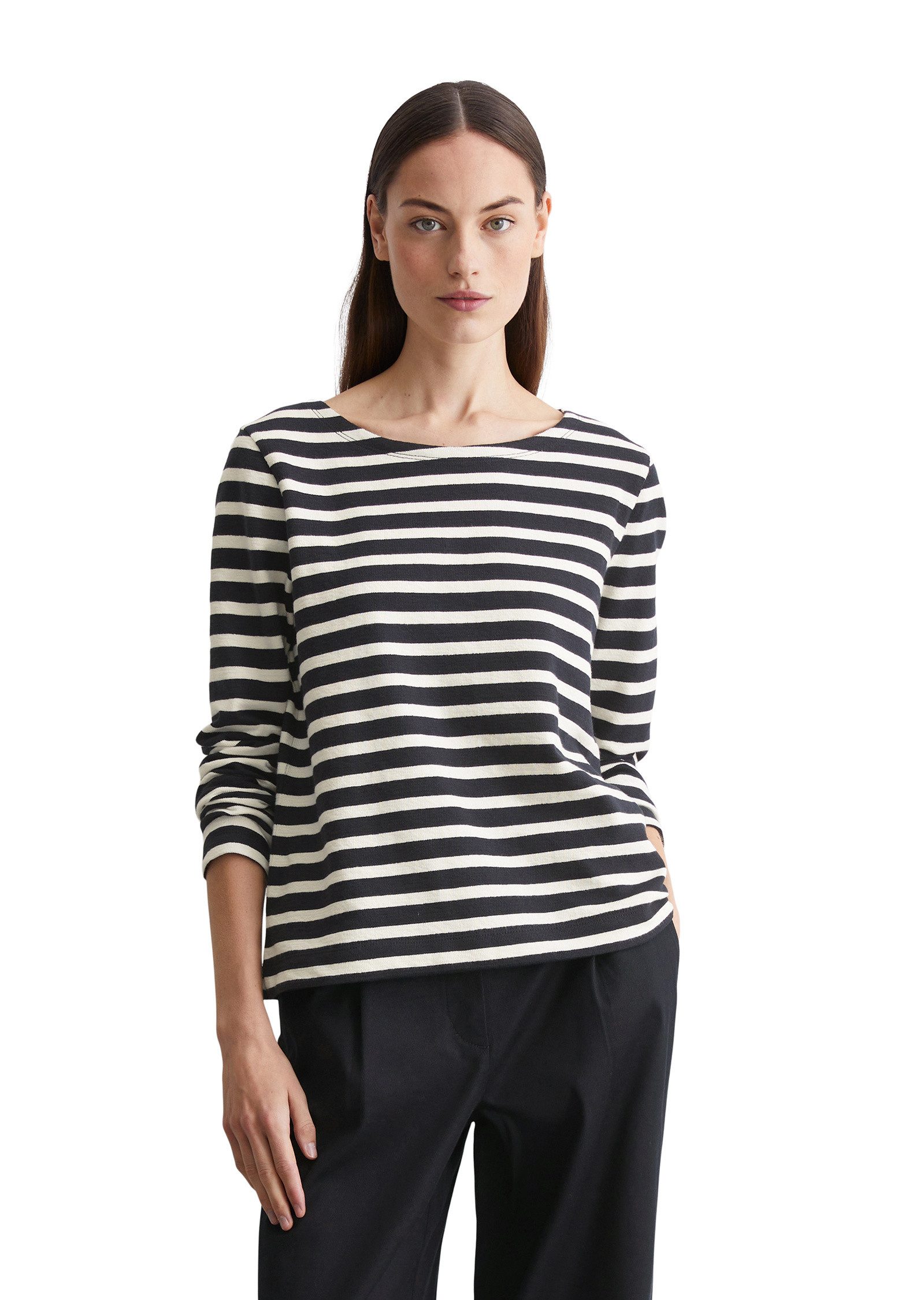 Langarmshirt aus Organic Cotton Jersey