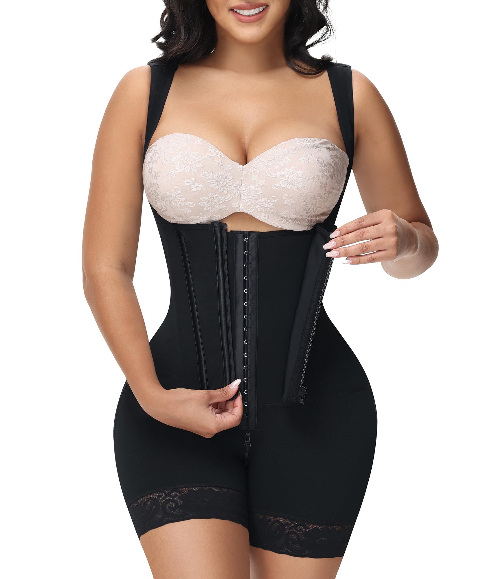 Shaping-Body Damen Shapewear, Shapewear Unterwäsche Damen-Bauchkontrolle