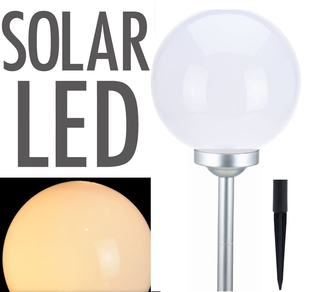 Spetebo Kugelleuchte LED Solar Garten Kugel günstig online kaufen