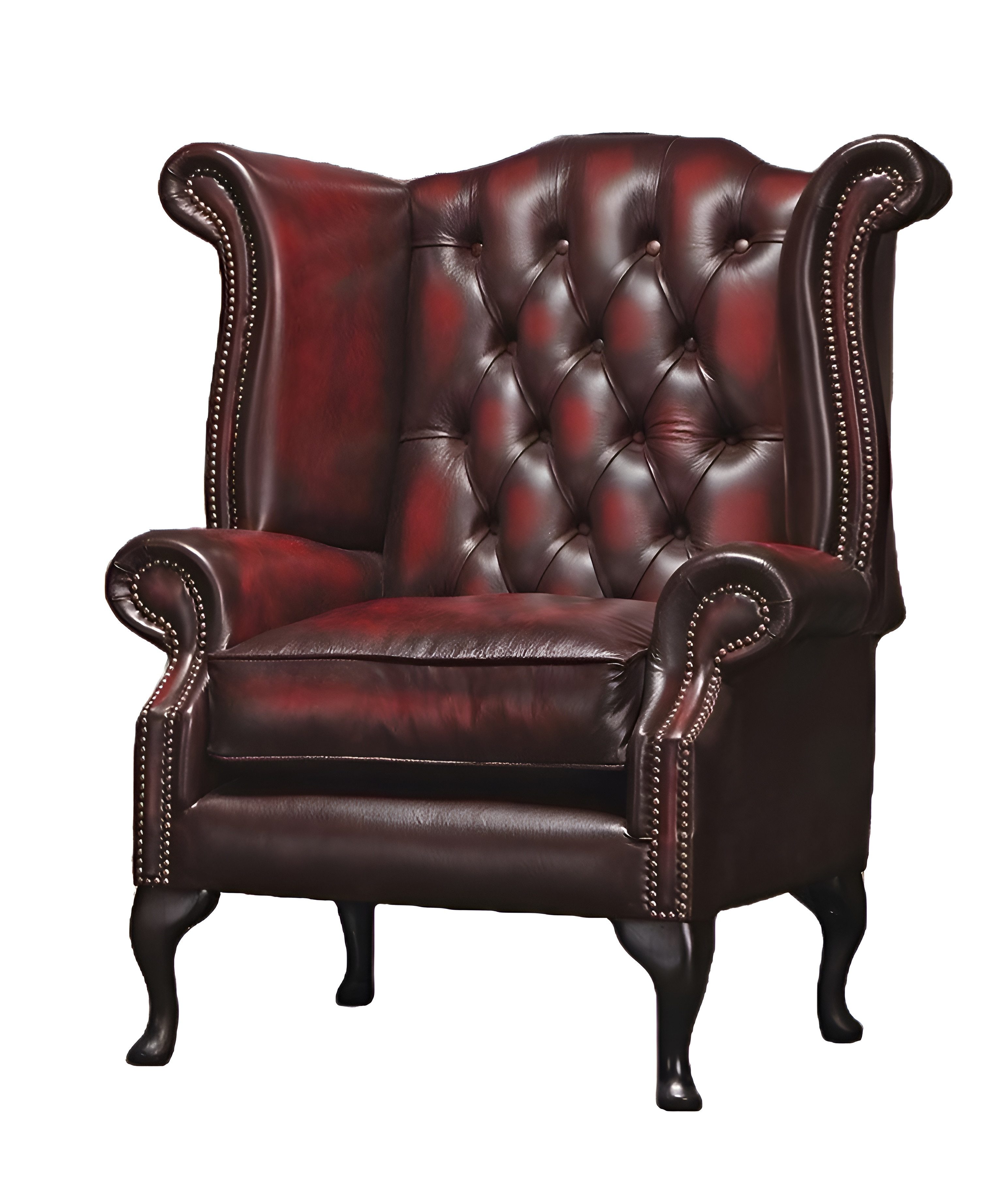 Xlmoebel Кресла Authentischer Chesterfield Кресла Sitzmöbel Sofa Polstermöbel (CHESTERFIELD OHRENSESSEL Queen), Hergestellt in Europa