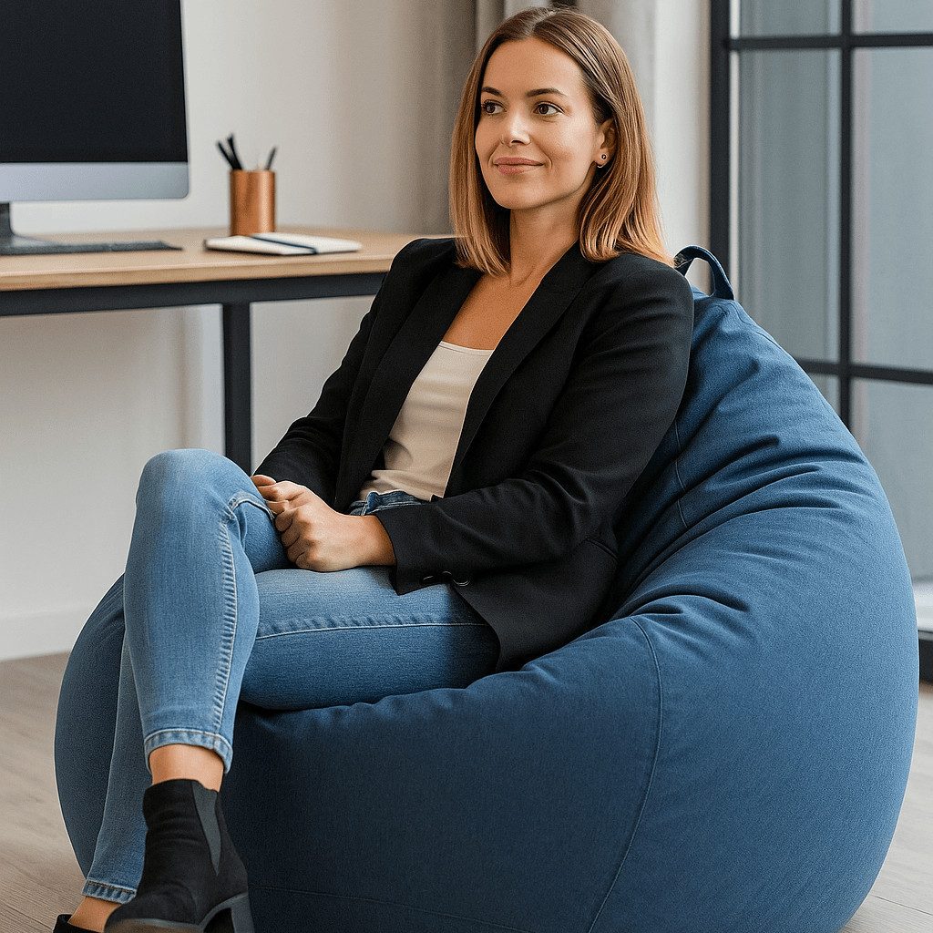 AD.CON Sitzsack Sitzsack Puff Relax-Sessel Bodenkissen Bean Bag mit Füllung günstig online kaufen