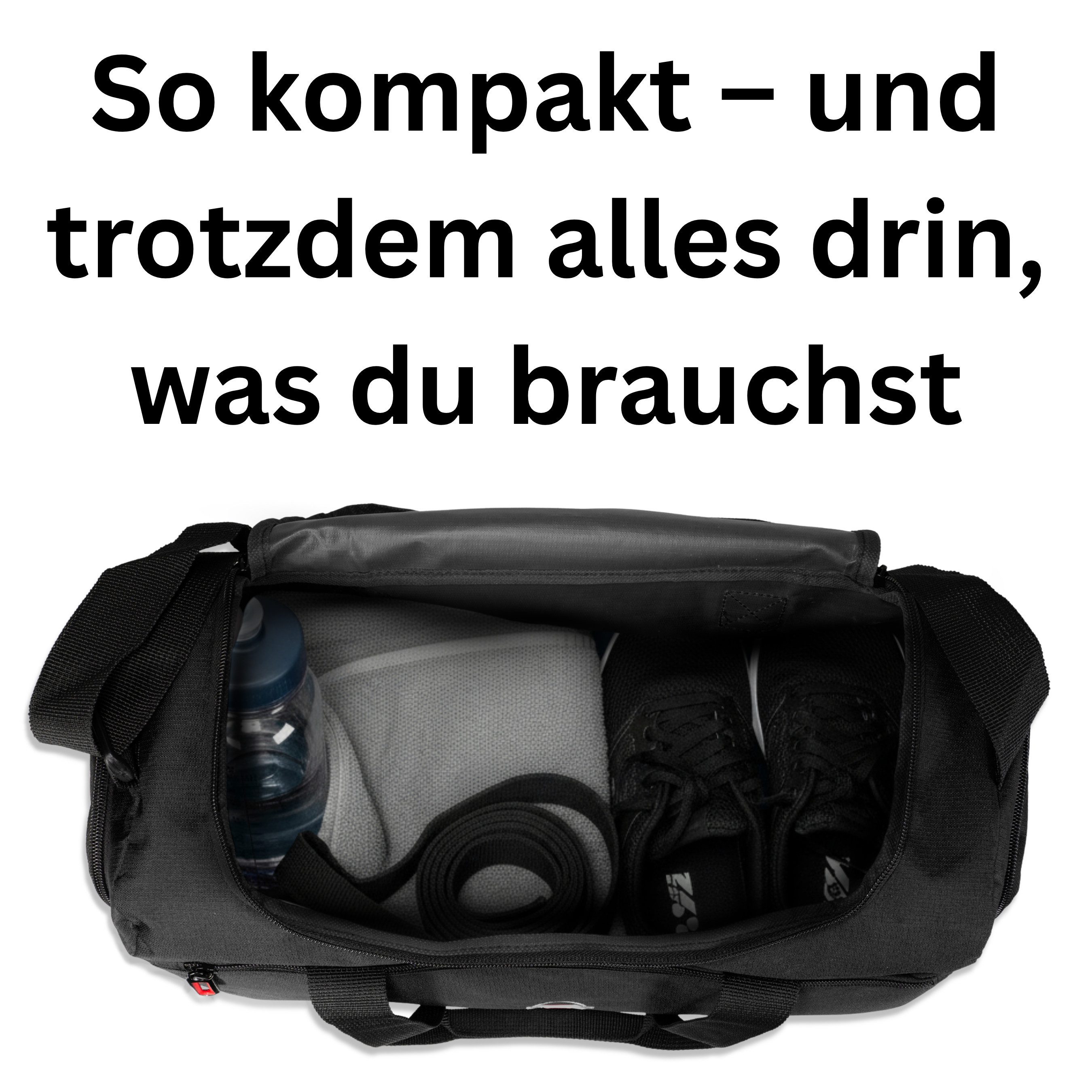 cocoono Sporttasche Sporttasche klein 18L – kompakte Gym Bag für Damen & Herren