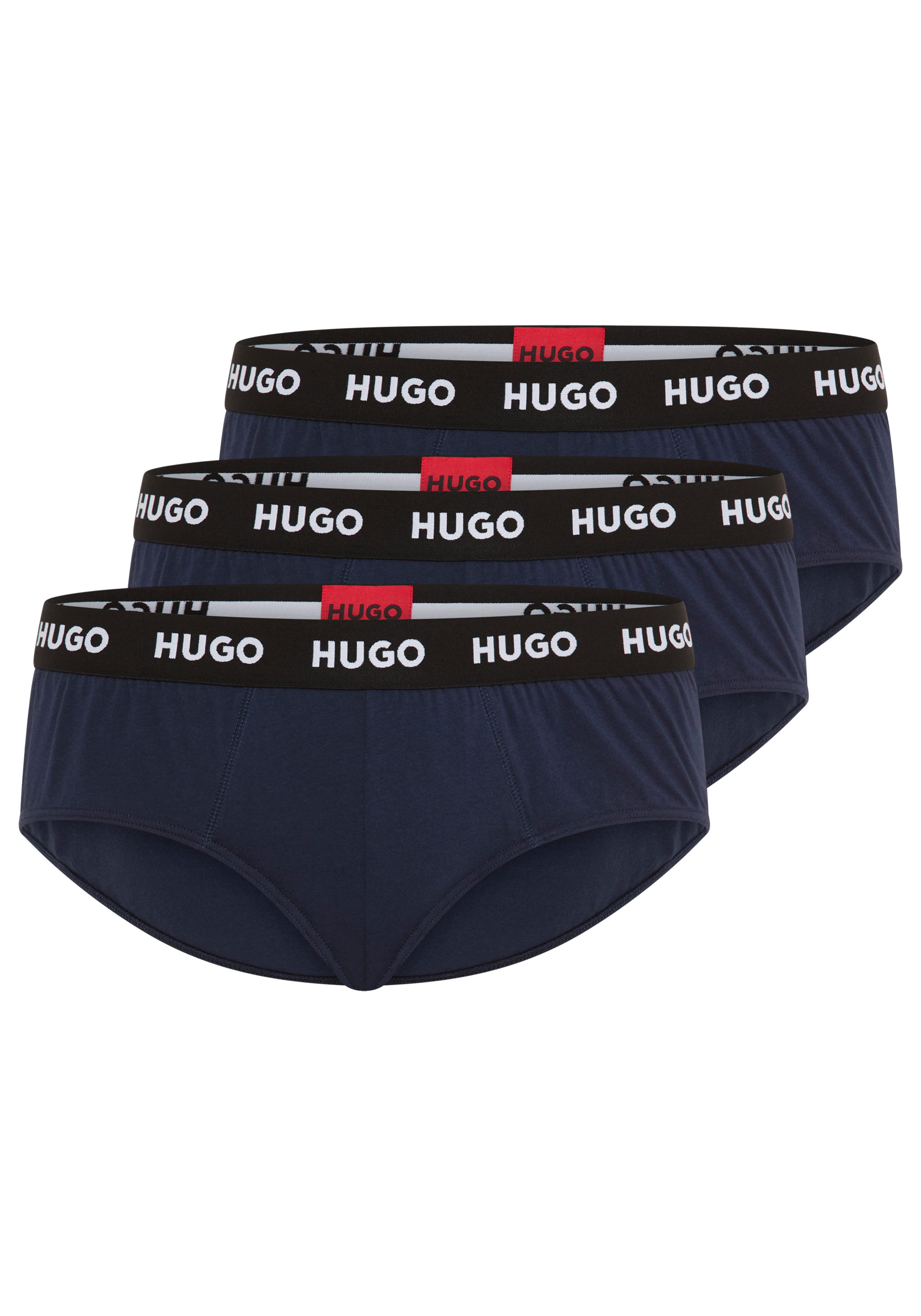 HUGO Hüftslip HIPBRIEF TRIPLETPACK (Packung, 3-St., günstig online kaufen
