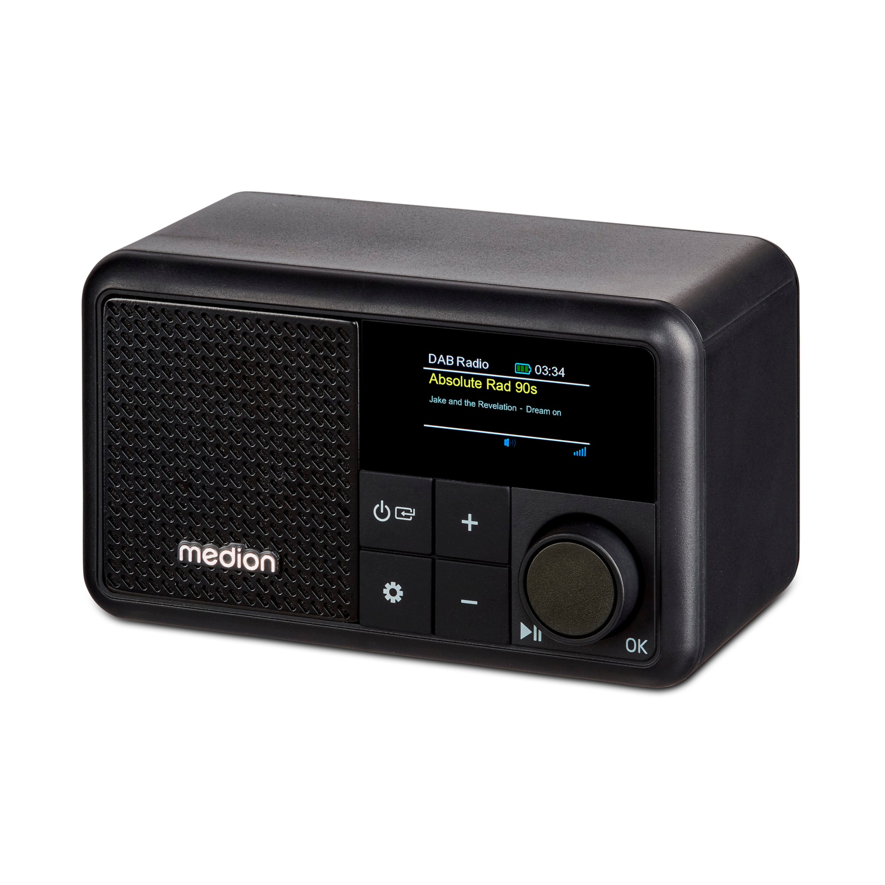 Medion® Tragbares DAB+ Radio MEDION® LIFE® S66822 (MD44822) Radio (MW/UKW, AM/FM, DAB+, RDS, 2 W)