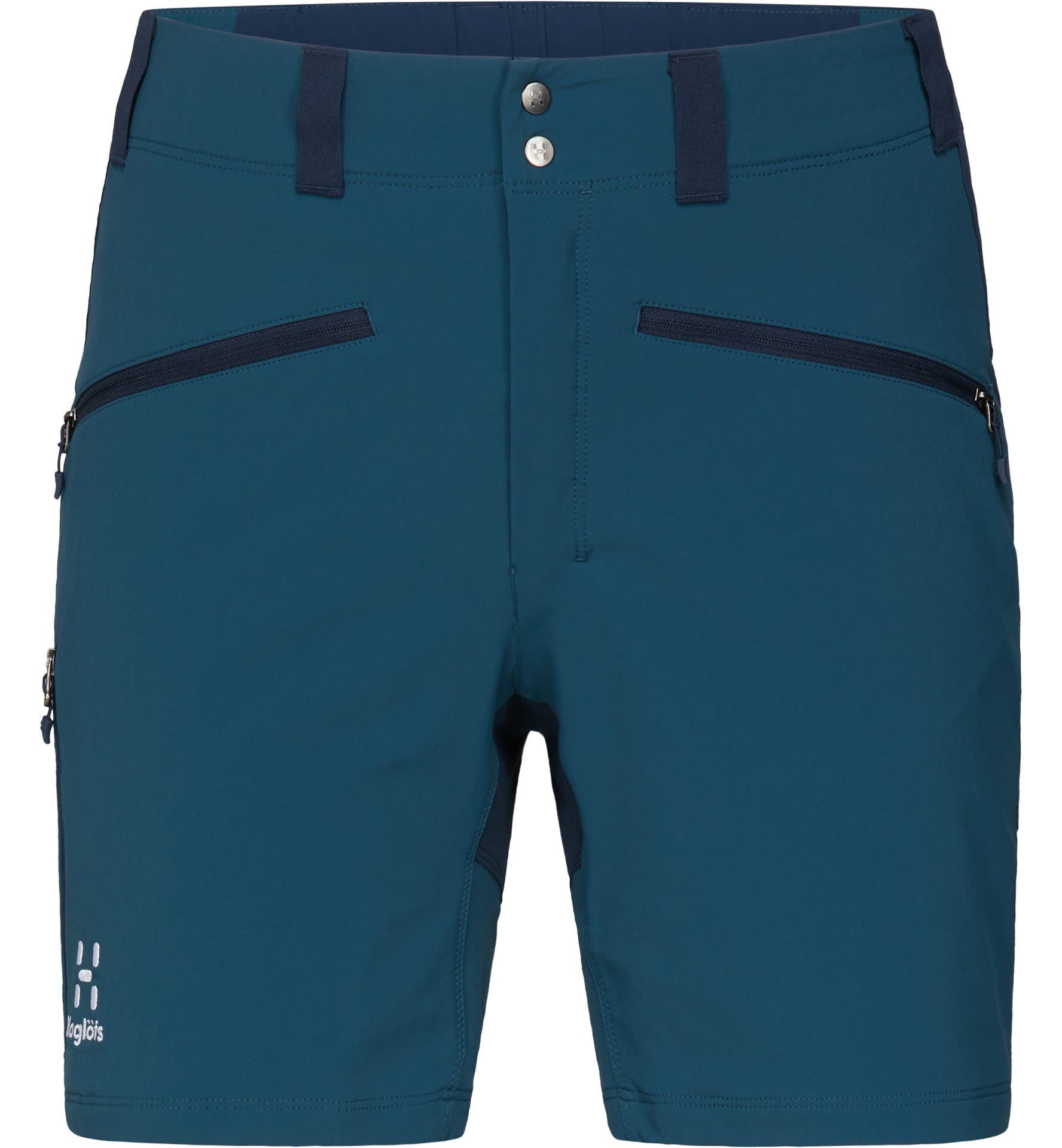Haglöfs Strandshorts Haglöfs W Mid Standard Shorts Damen Shorts Dark Ocean - Tarn Blue | Shorts