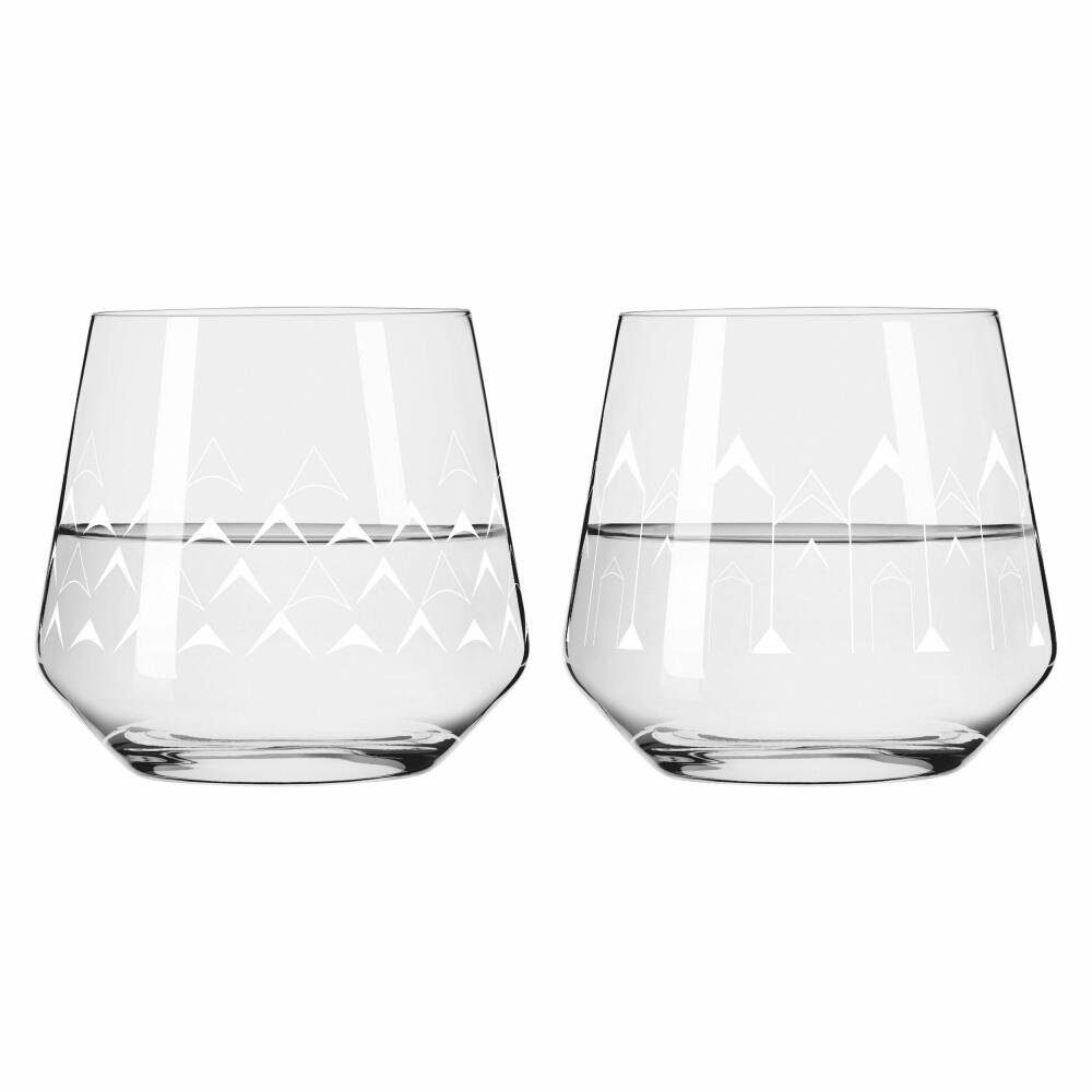 Ritzenhoff Gläser-Set Dessertglas 2er-Set Delights F23, 2-tlg., Kristallglas, Made in Germany