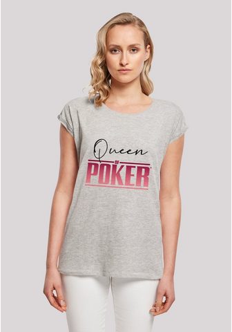  F4NT4STIC Marškinėliai Queen of Poker ...