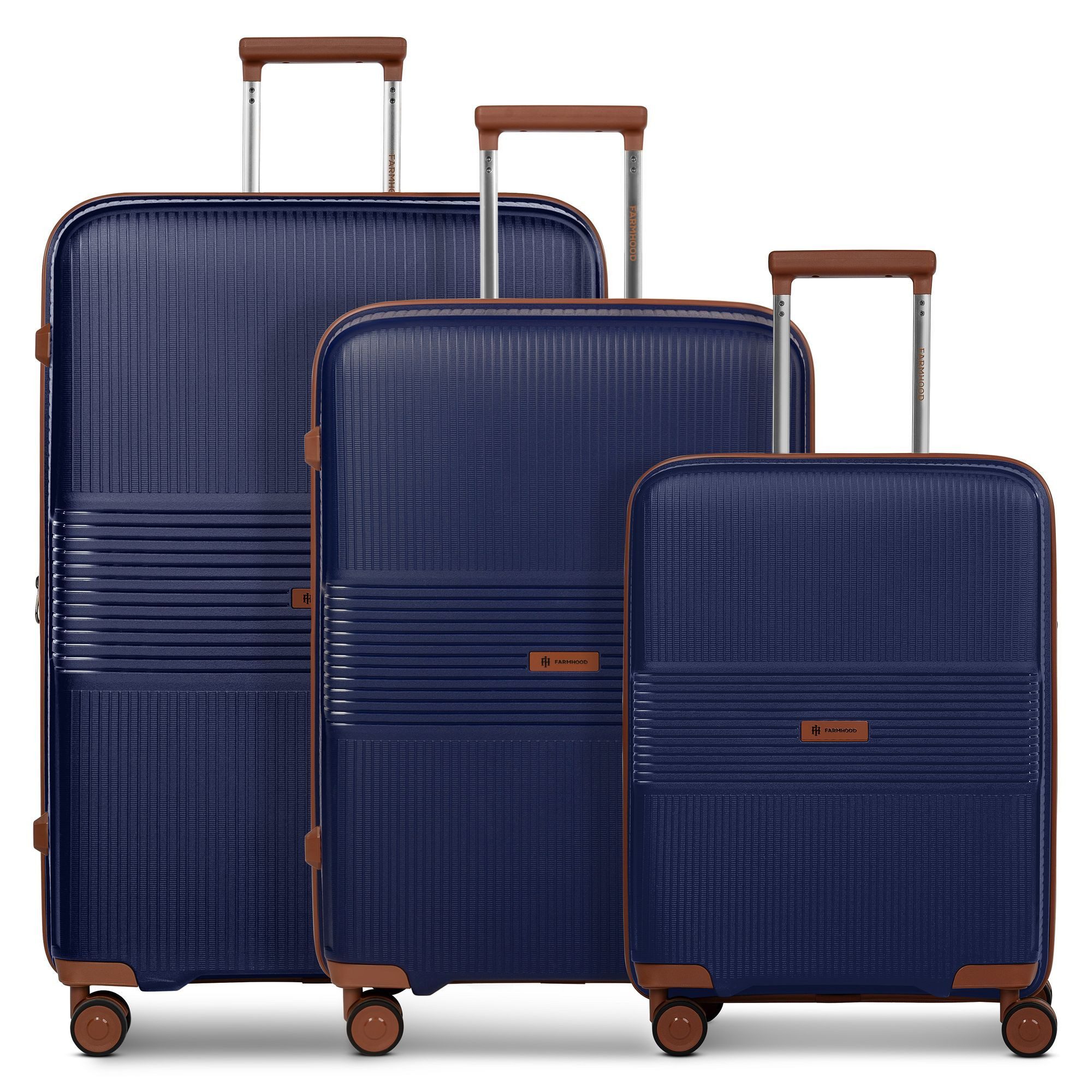 Farmhood Trolleyset Straw Edition 02, 4 Rollen, (3-teilig, 3 tlg), Polypropylen