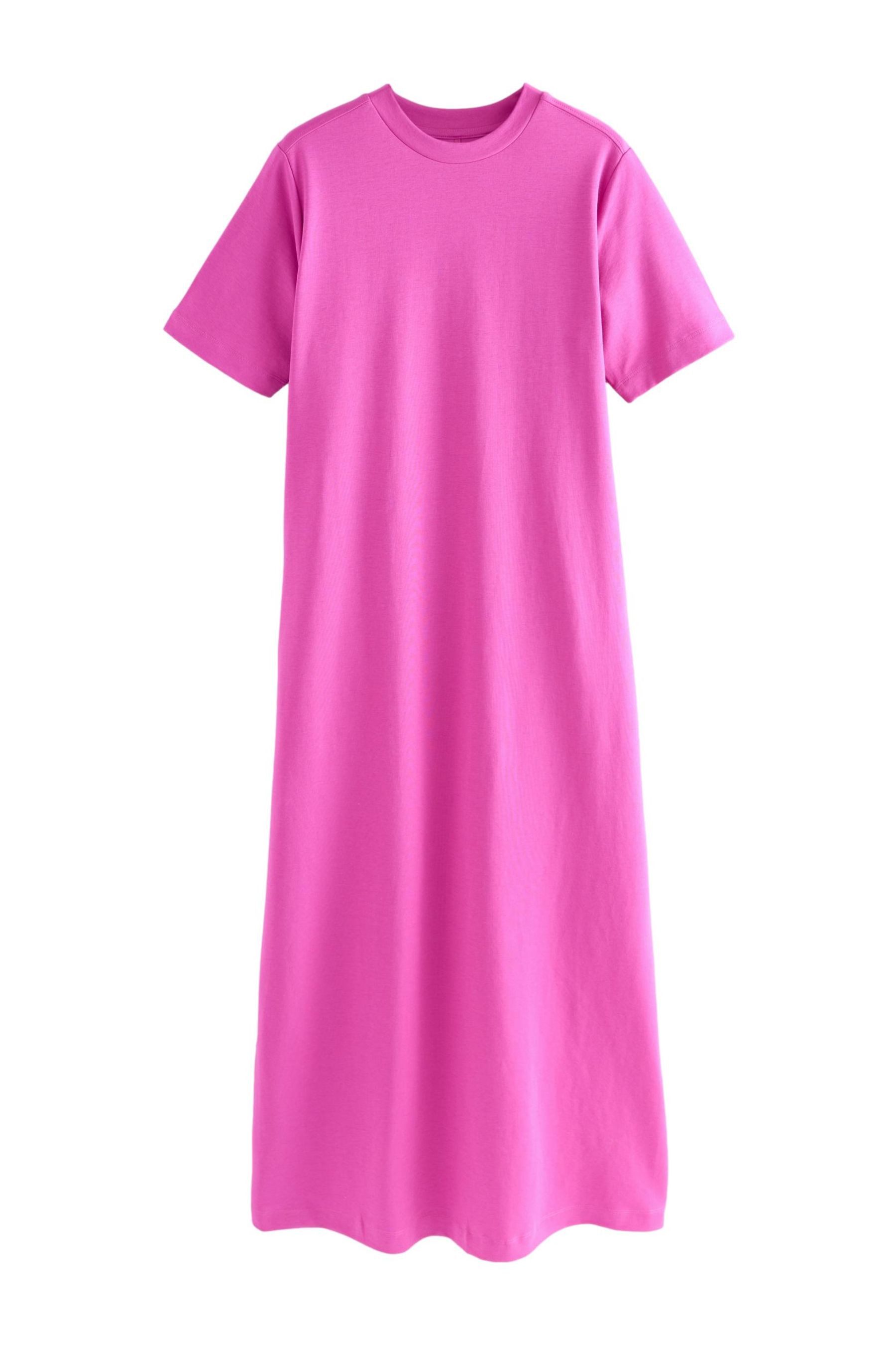 Next Maxikleid Schweres Maxi-T-Shirt-Kleid mit Flügelärmeln günstig online kaufen