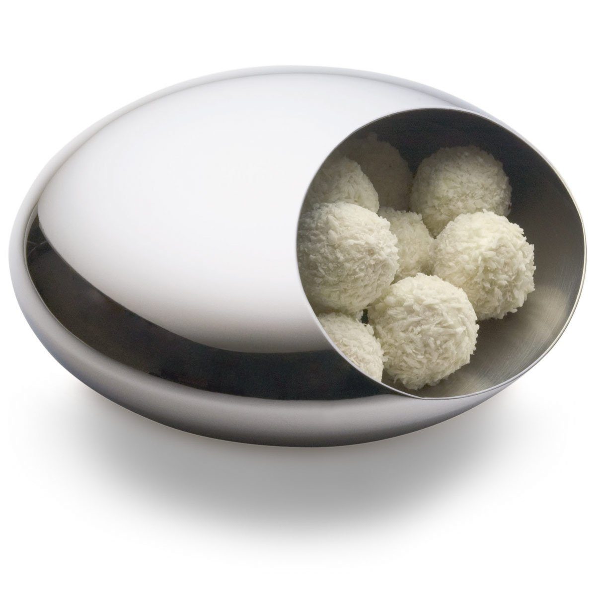 Philippi Design Schale Cocoon Naschschale, Edelstahl