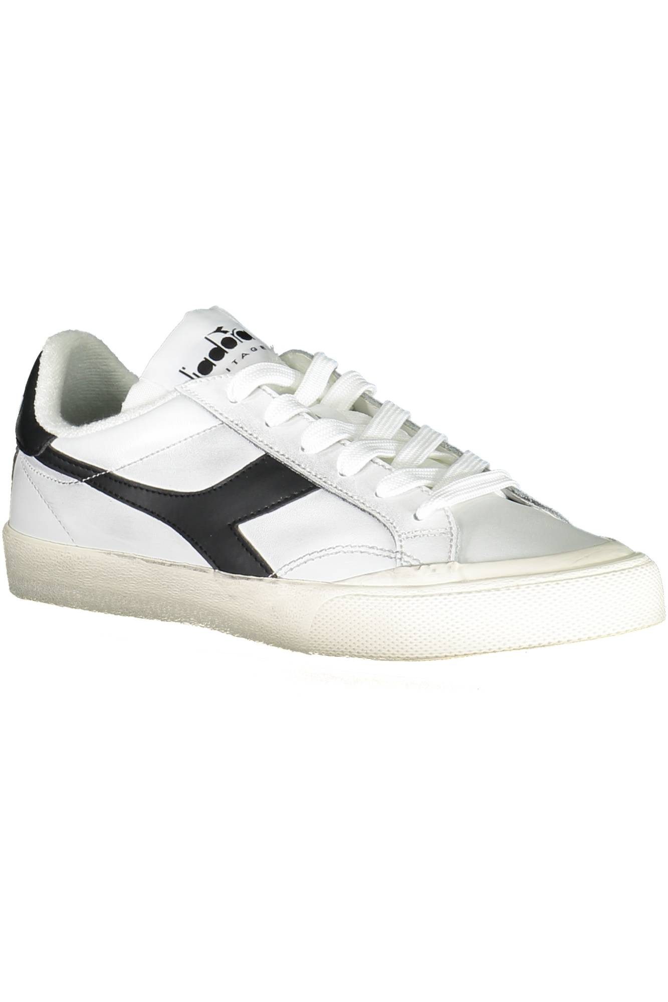 Diadora Sneaker Weißer Damensportschuh mit kontrastierenden