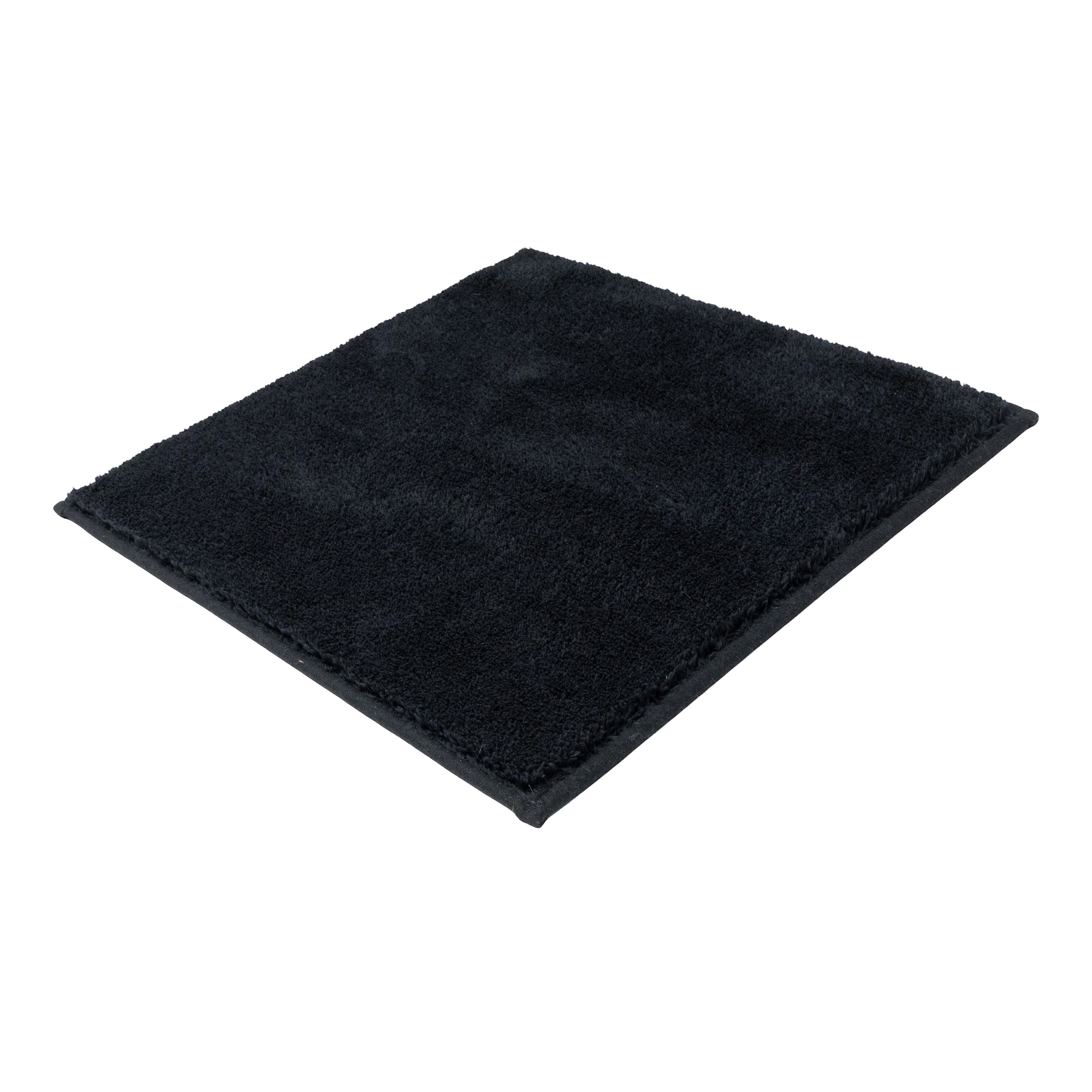 OTTO home Badematte Cali, Badvorleger, Badezimmer Teppich, Duschvorleger, Höhe 10 mm, rutschhemmend beschichtet, schnell trocknend, fußbodenheizungsgeeignet, Polyester, rechteckig, weich, Uni Farben, auch als Teppich erhältlich