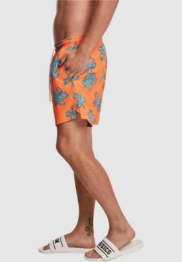 URBAN CLASSICS Badeshorts Urban Classics Herren Floral Swim Shorts