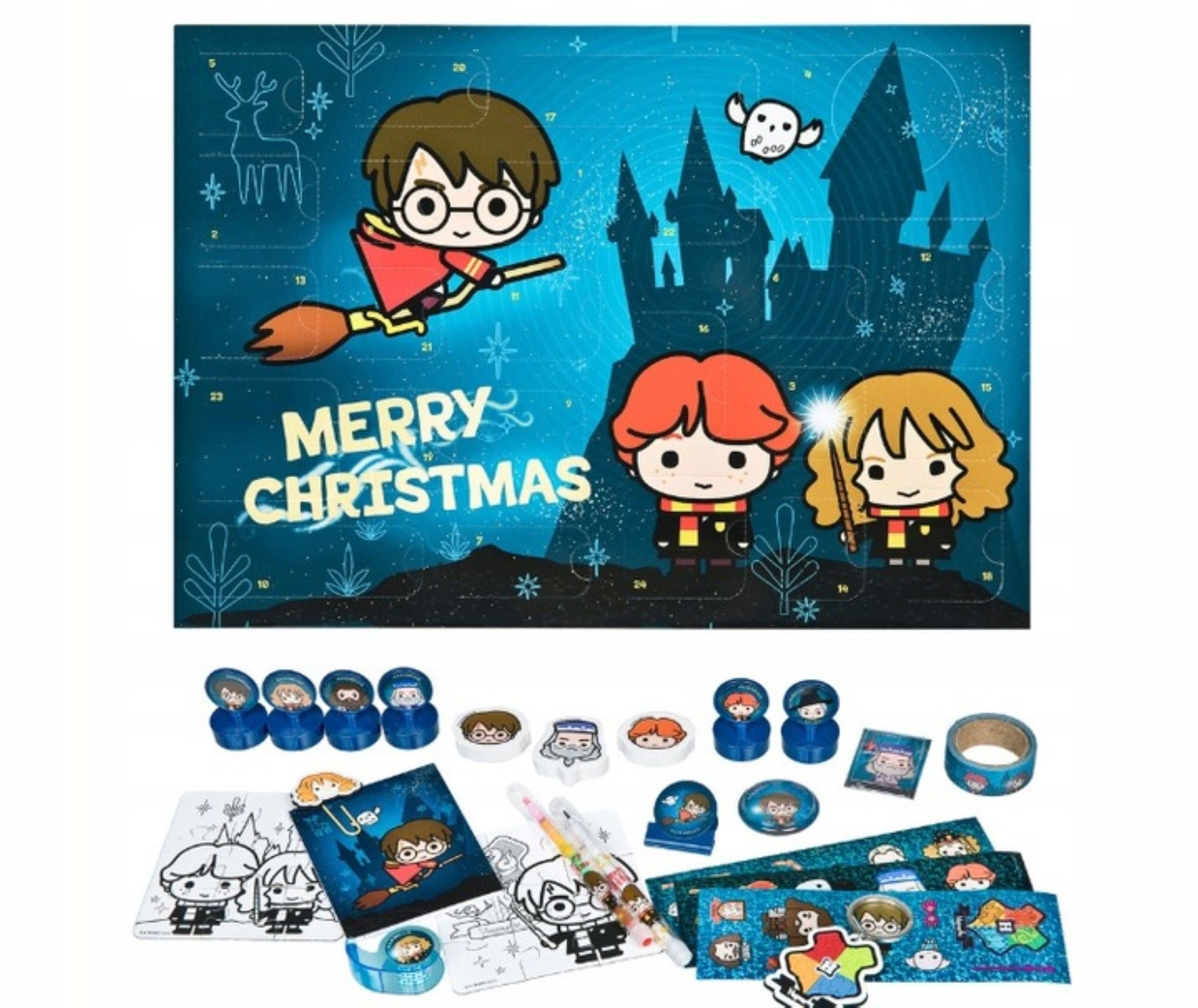 Festivalartikel Adventskalender Adventskalender HARRY POTTER – 24 Überraschungen für Kinder (1-tlg)