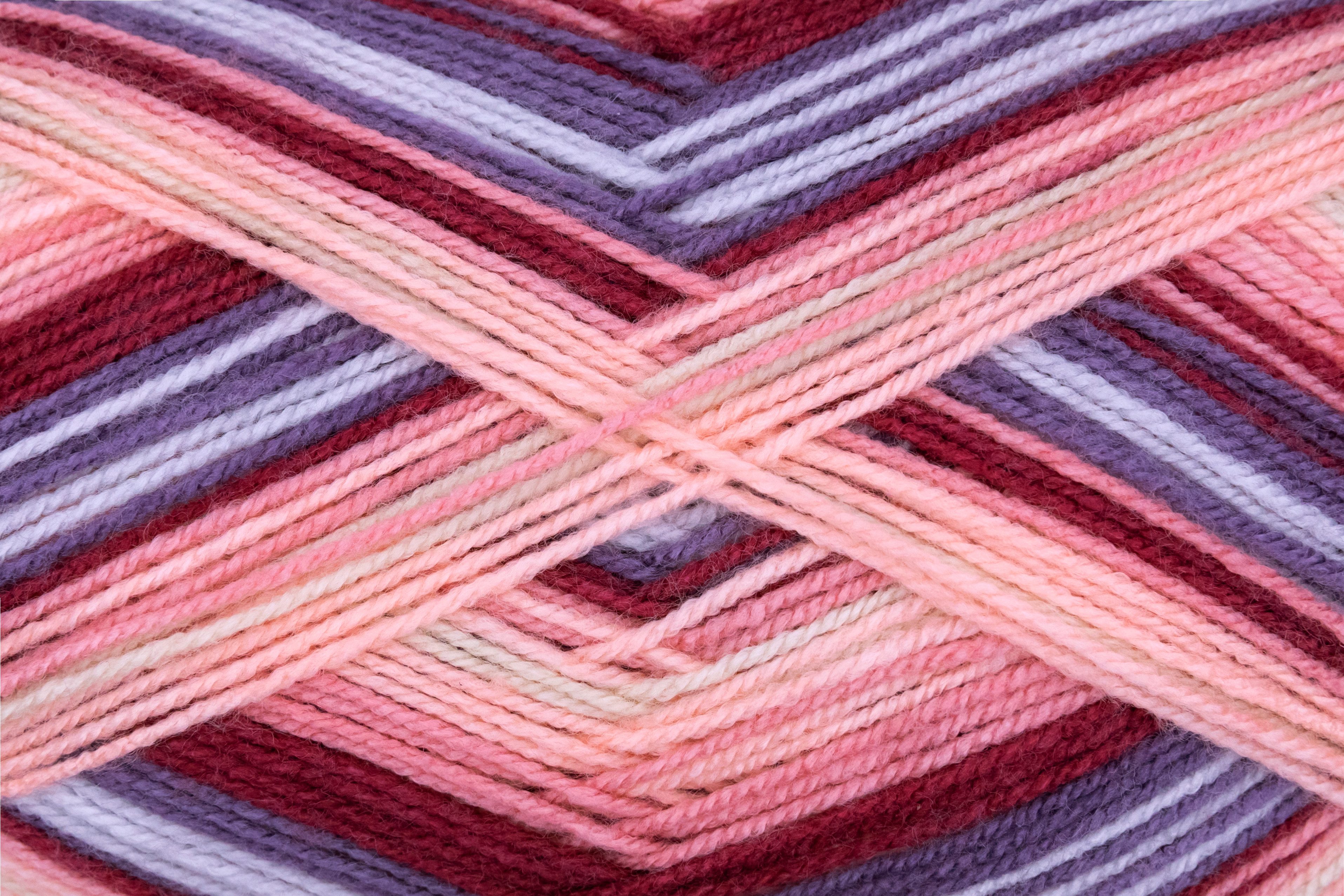 Gründl Wolle 400g Big Mamma Print Großknäuel Strickgarn Häkelwolle, 1040,00 m (Wolle zum Stricken und Häkeln, Strickwolle Handarbeitsgarn, Handstrickgarn), Woll – Bild 2 von 3